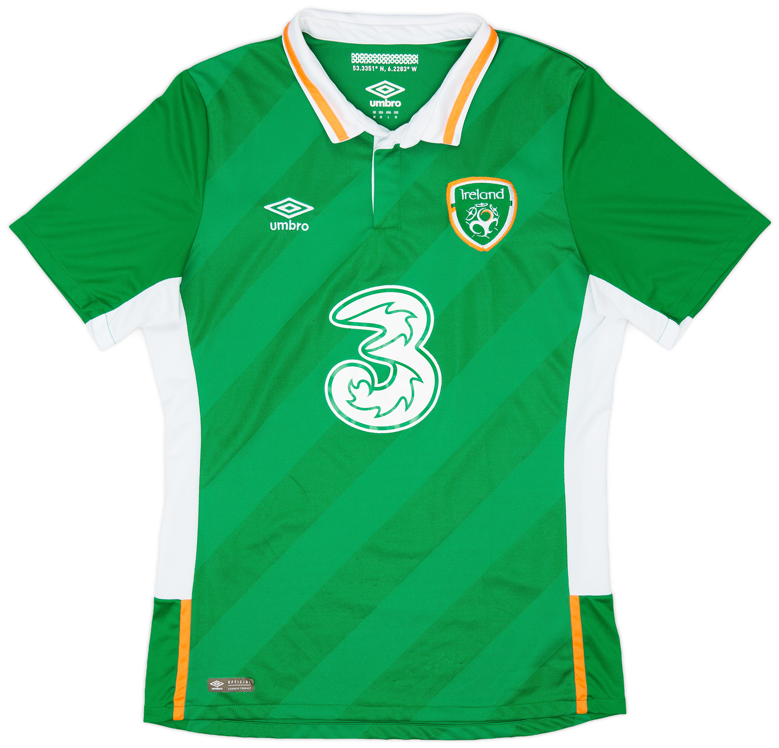 2016-17 Republic of Ireland Home Shirt - 8/10 - ()