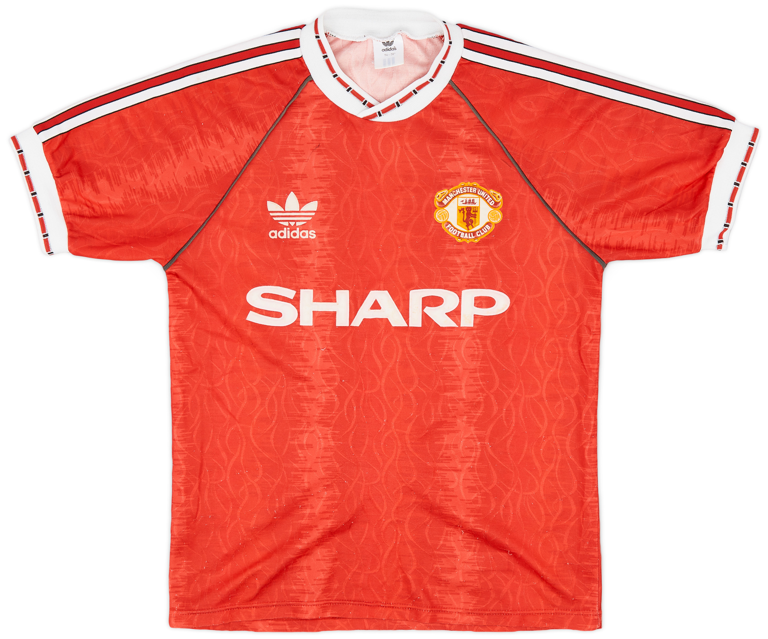 1990-92 Manchester United Home Shirt - 9/10 - ()