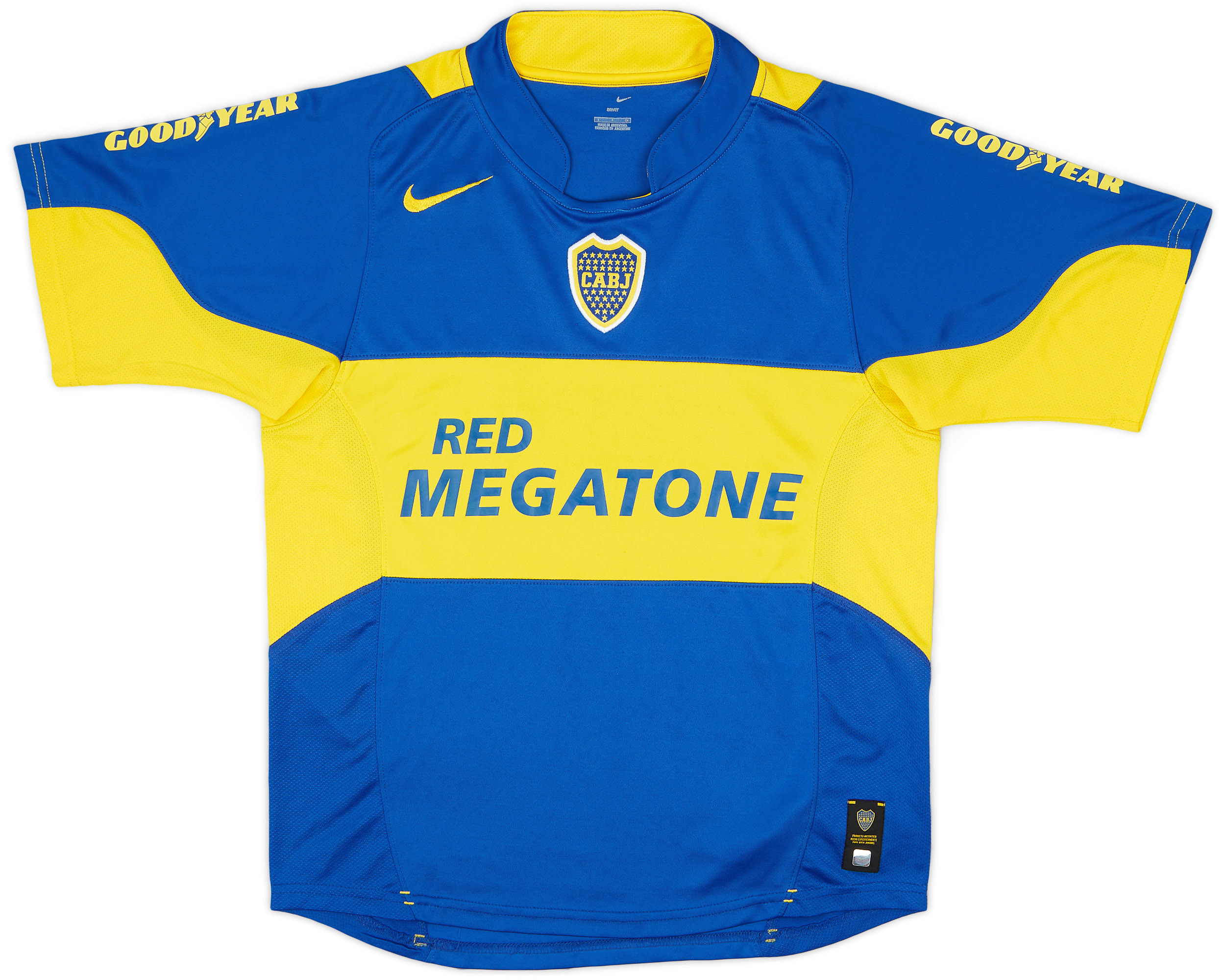 2005 Boca Juniors Home Shirt - 9/10 - ()
