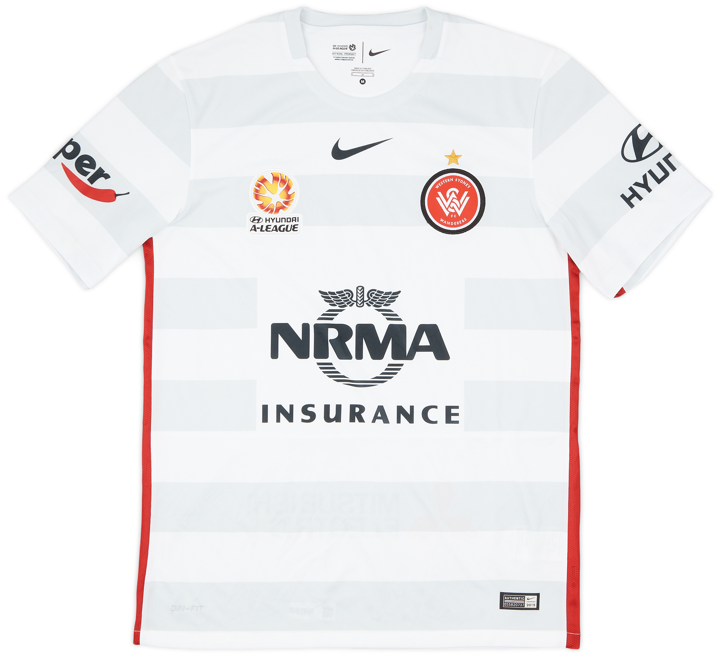 2015-16 Western Sydney Wanderers Away Shirt - 8/10 - ()
