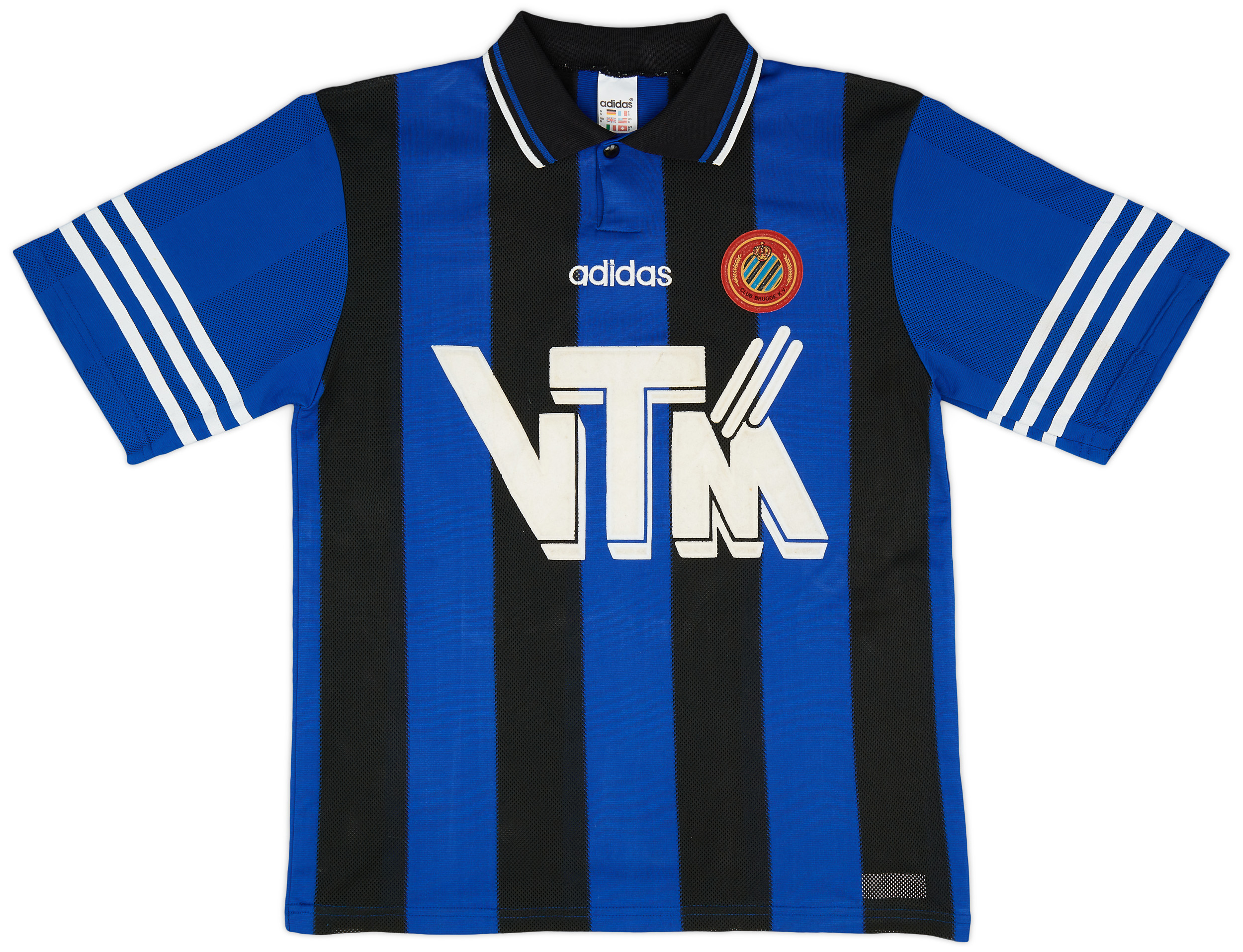 1995-96 Club Brugge Home Shirt - 8/10 - ()
