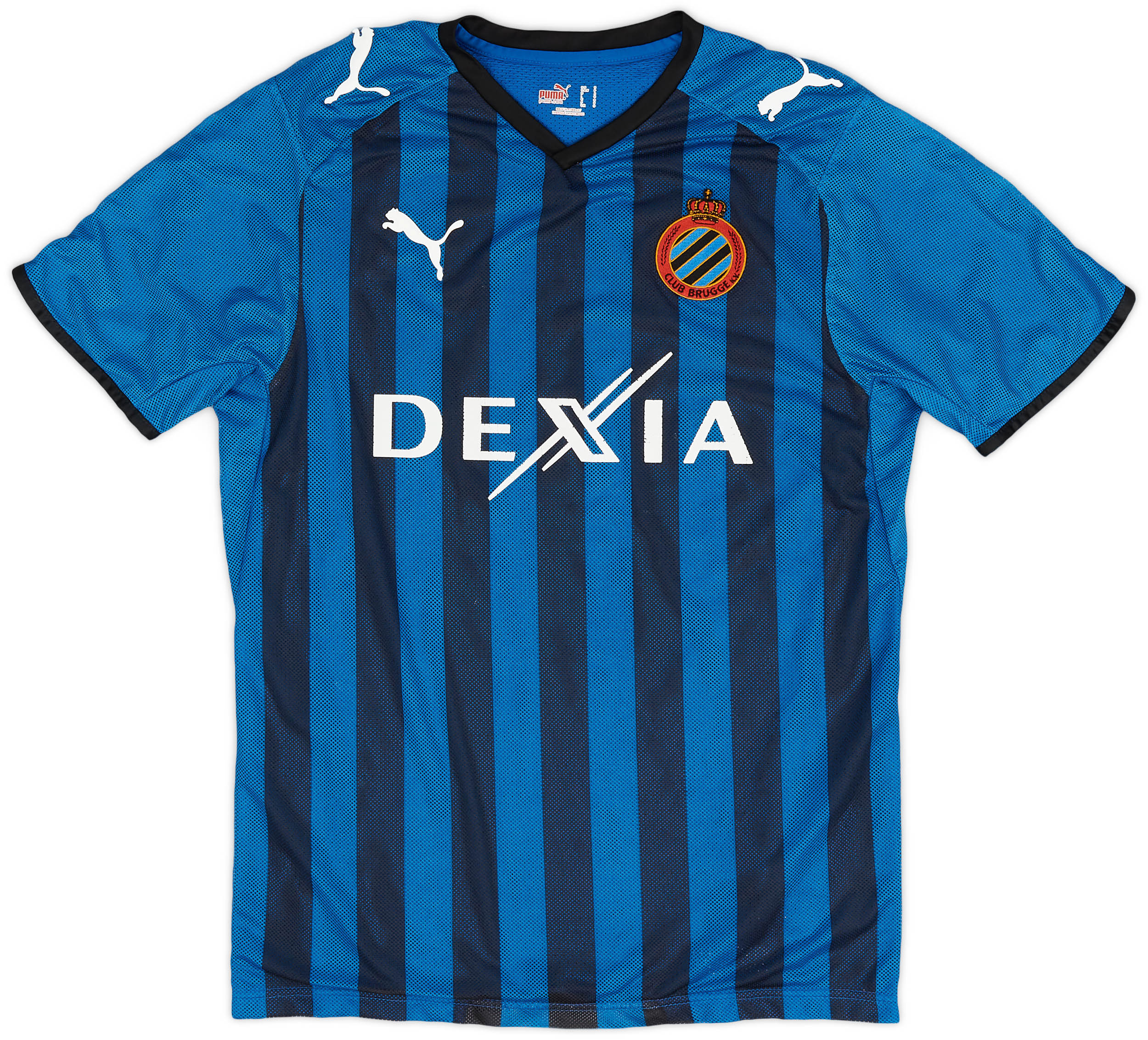 2008-09 Club Brugge Player Issue Home Shirt - 7/10 - ()
