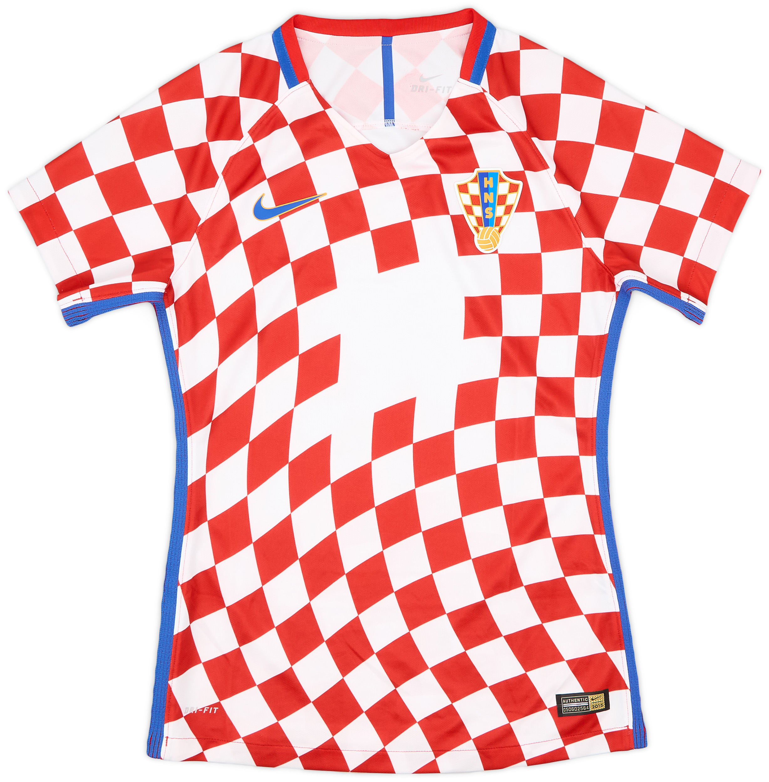 2016-18 Croatia Women's Player Issue Home Shirt - 9/10 - ()