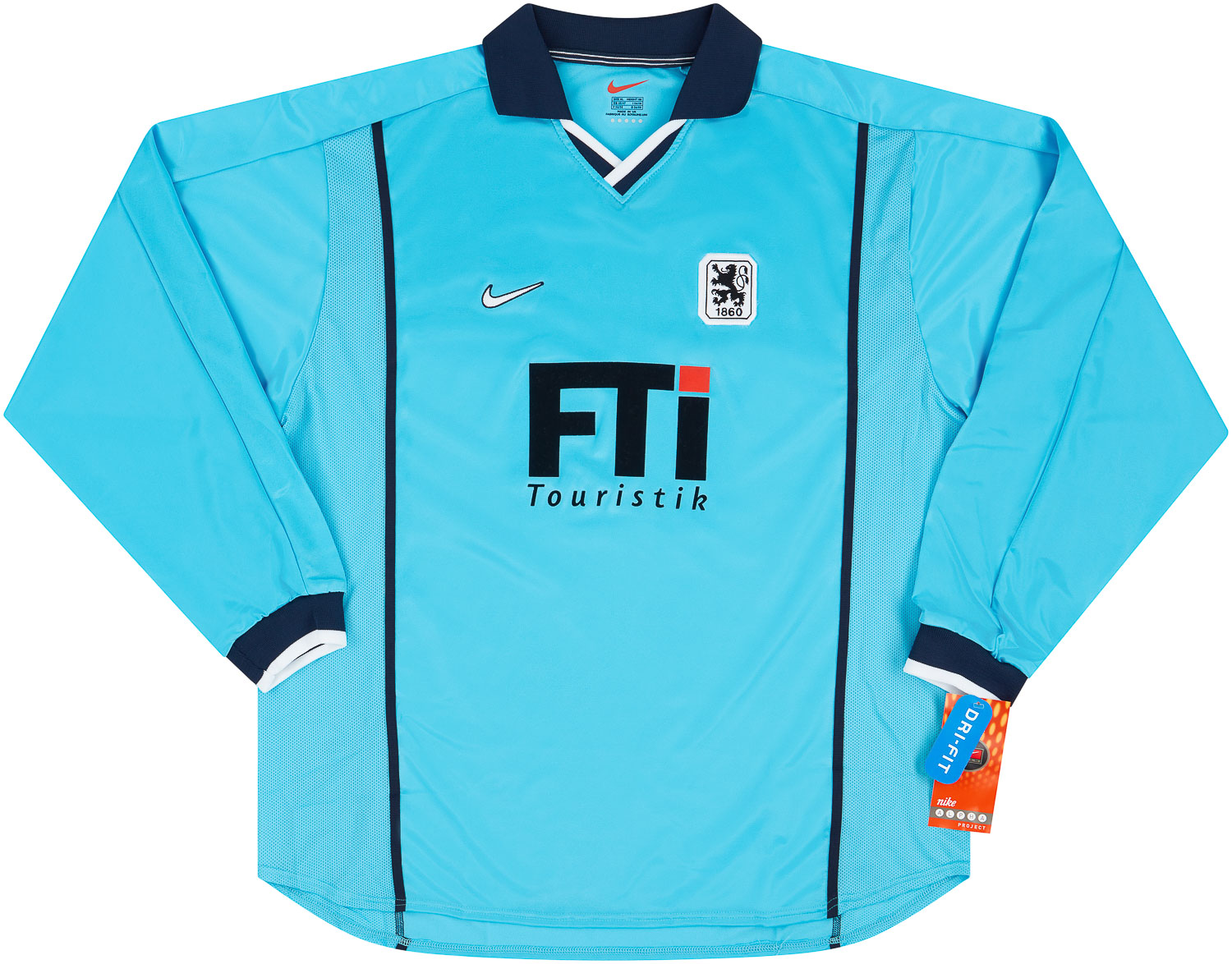 1999-01 1860 Munich Player Issue Home Shirt