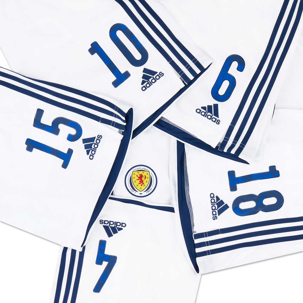 2020-21 Scotland Player Issue Away Shorts # *As New* L