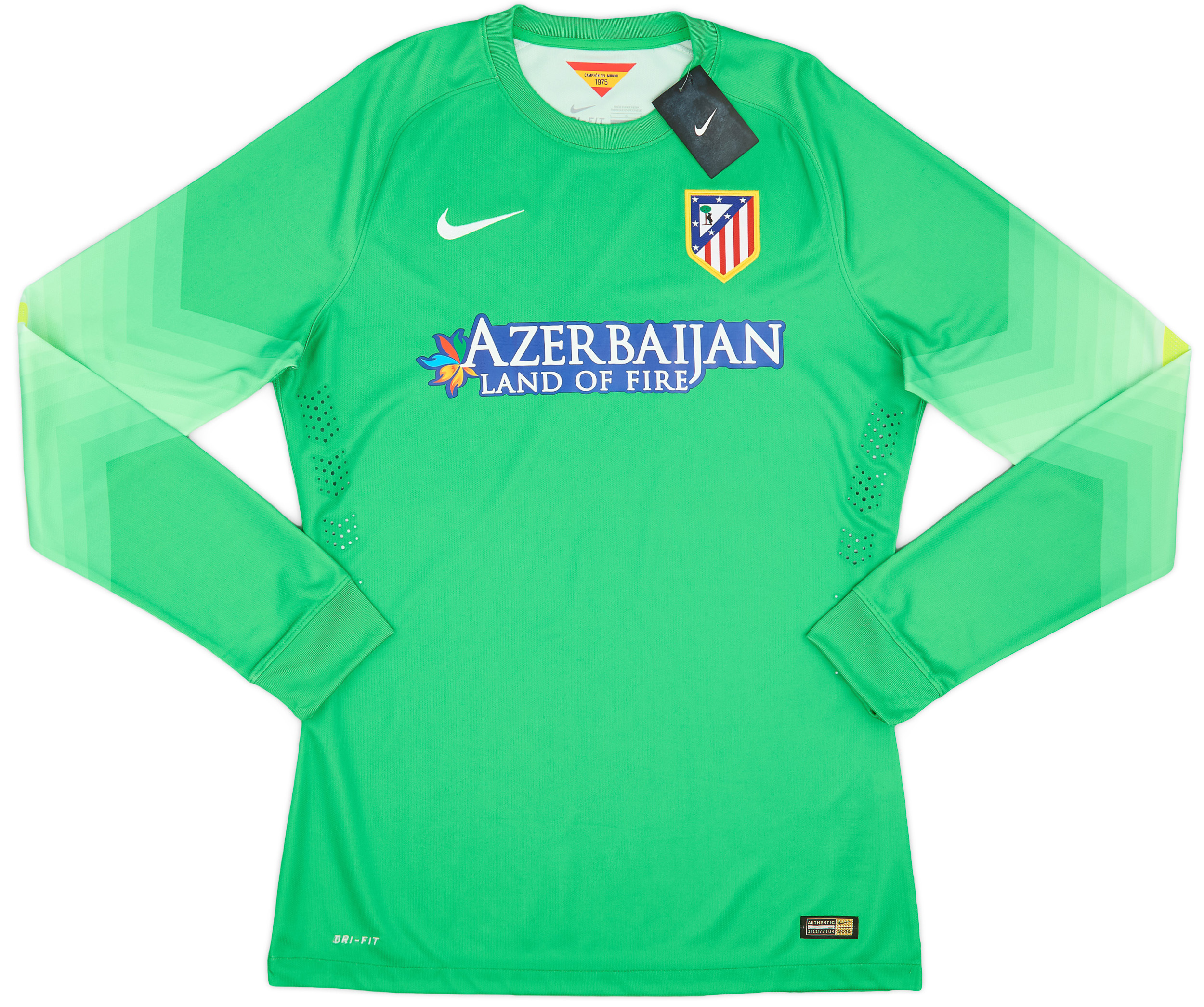 2014-15 Atletico Madrid Player Issue GK Shirt ()