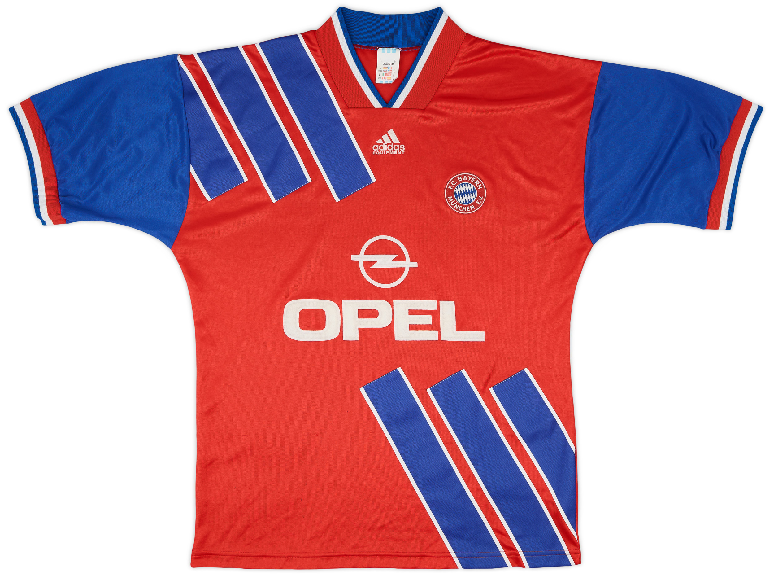 1993-95 Bayern Munich Home Shirt - 7/10 - (/)