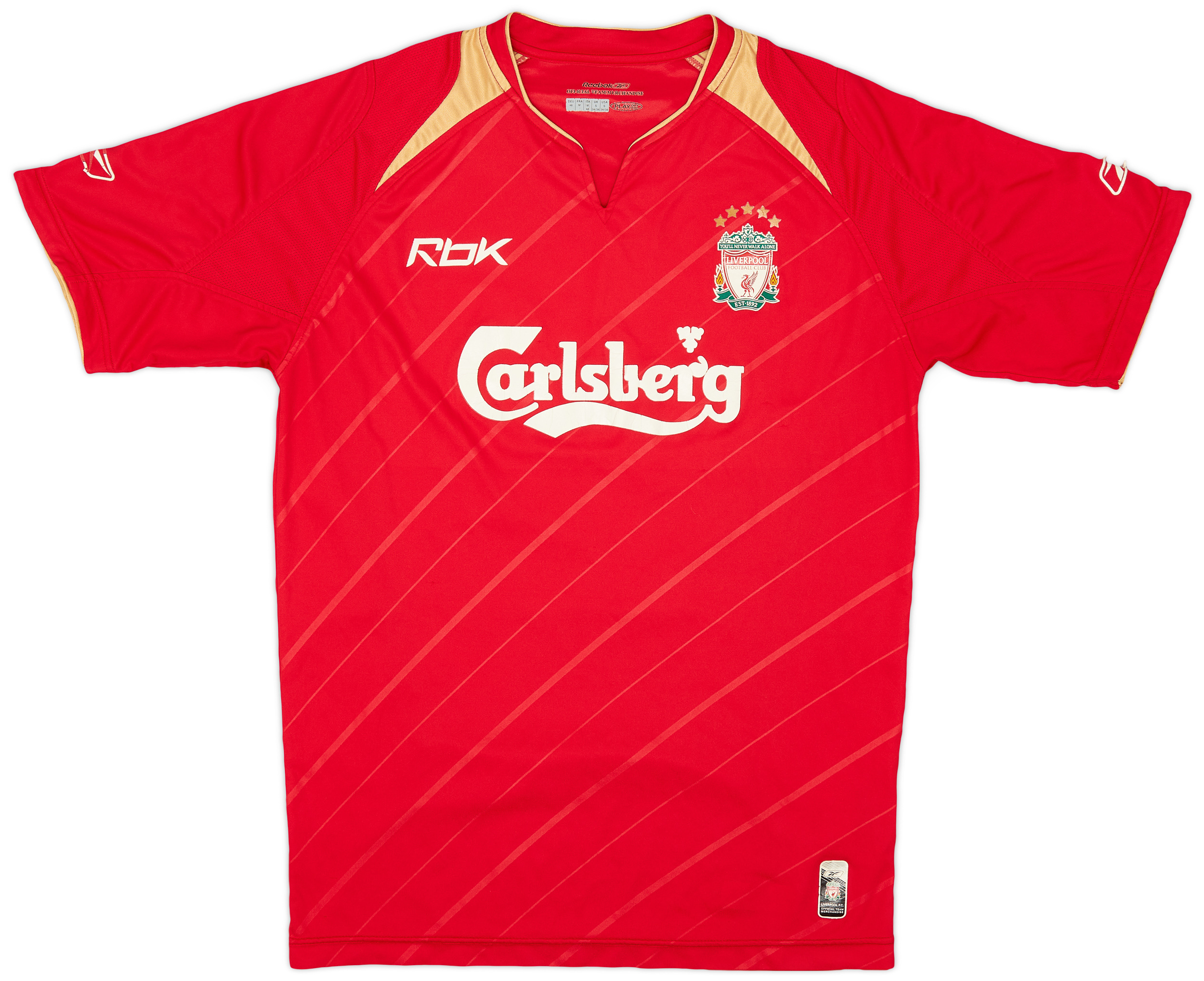 2005-06 Liverpool CL Home Shirt - 4/10 - ()