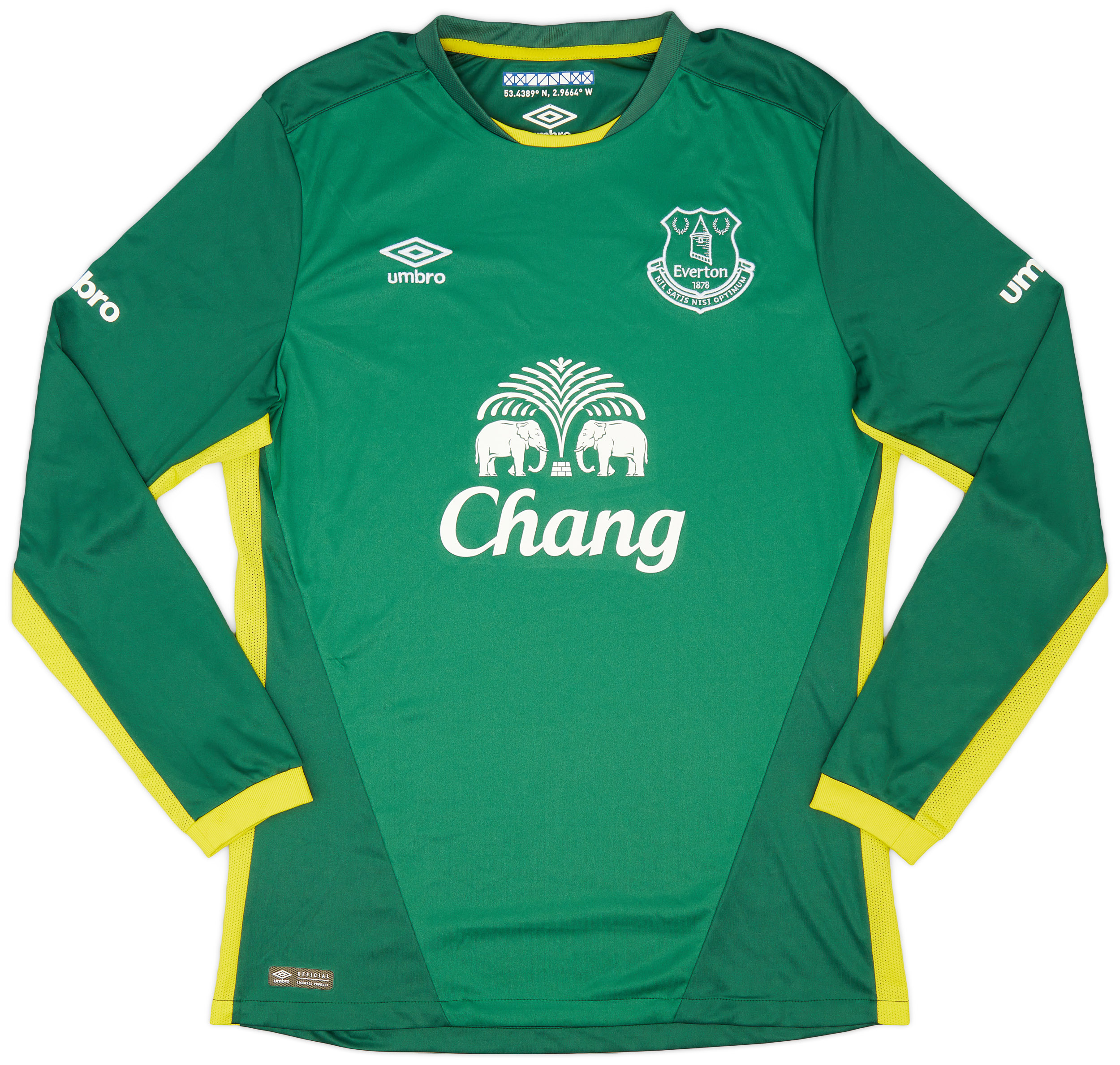 2016-17 Everton GK Shirt - 9/10 - ()