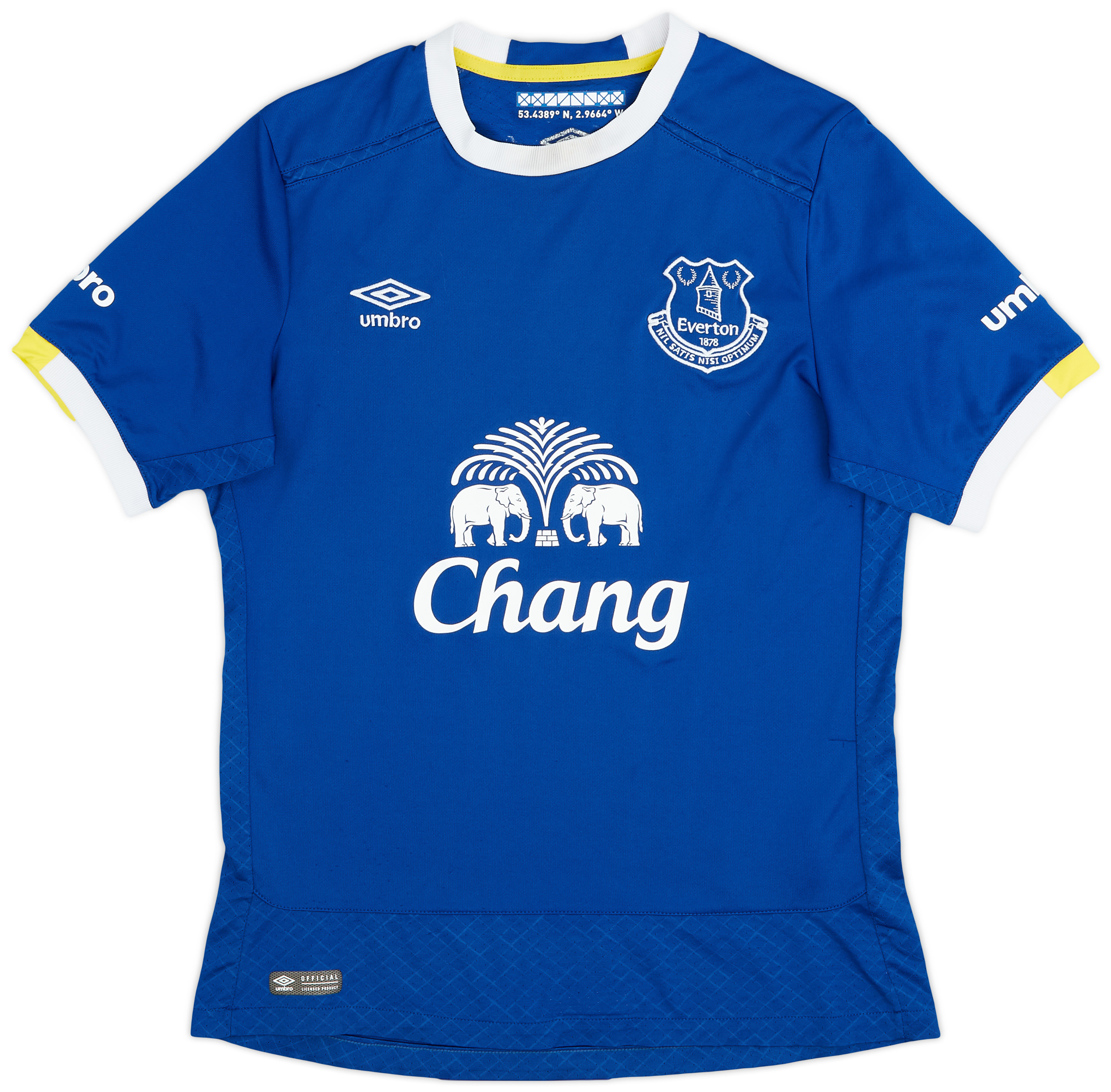 2016-17 Everton Home Shirt - 8/10 - ()