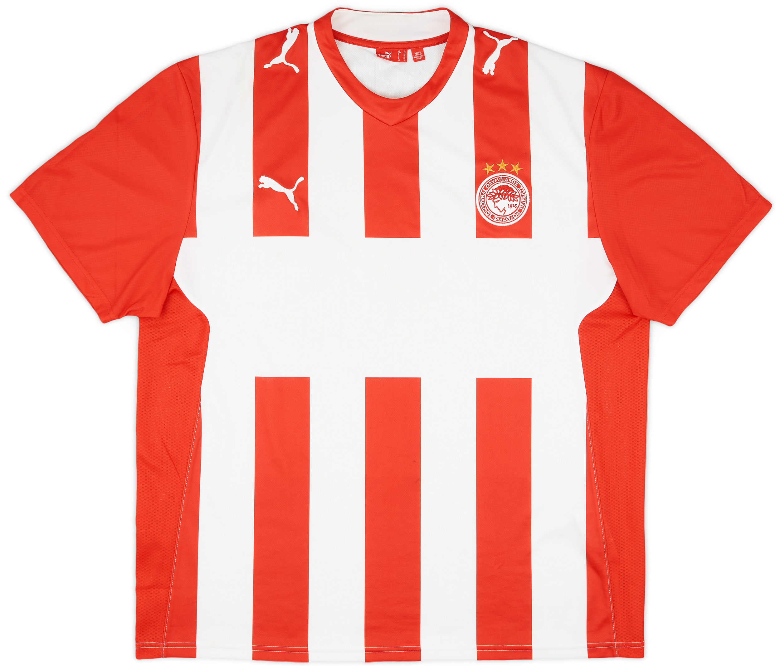 2009-10 Olympiakos Basic Home Shirt - 8/10 - ()