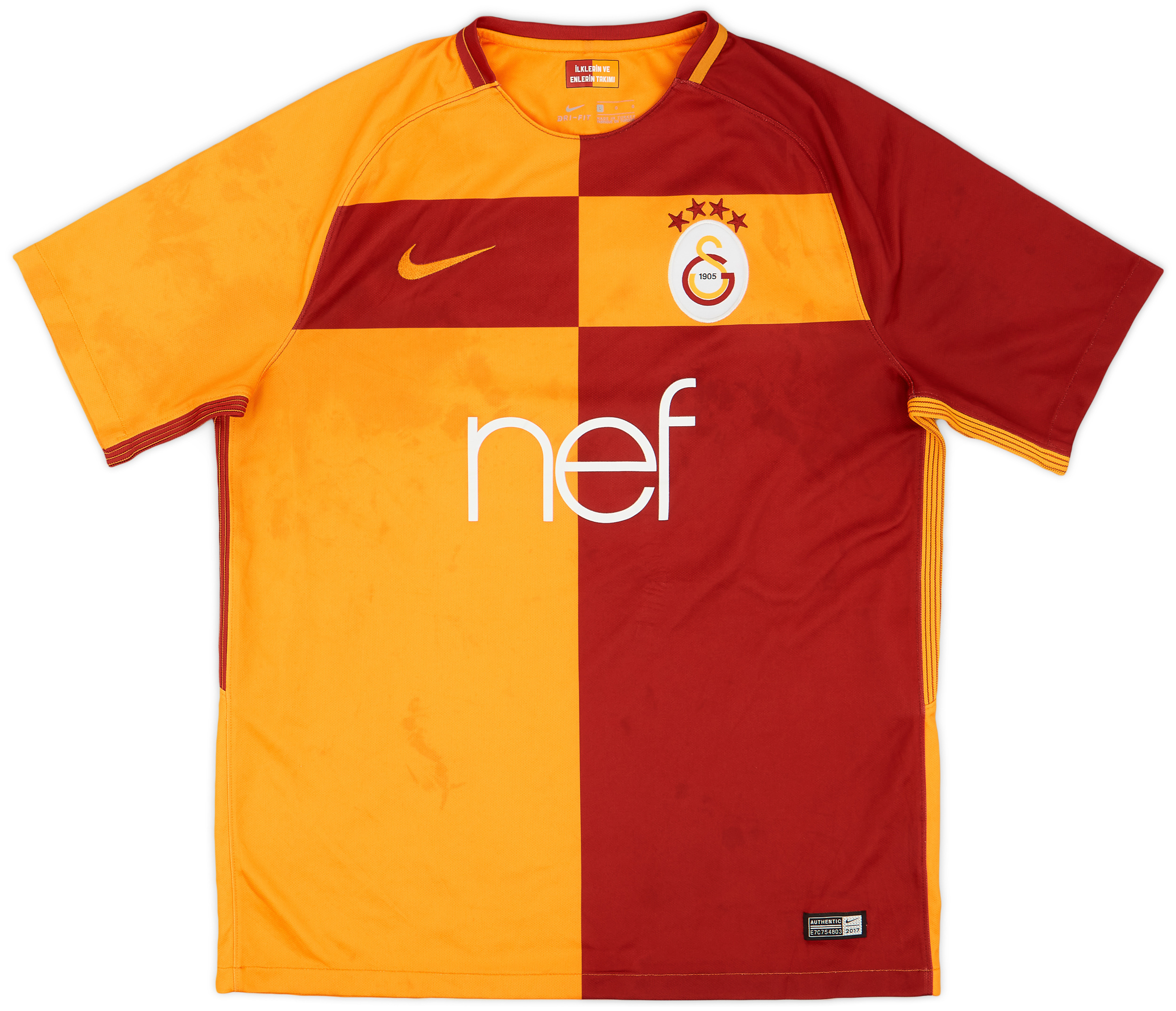 2017-18 Galatasaray Home Shirt - 4/10 - ()