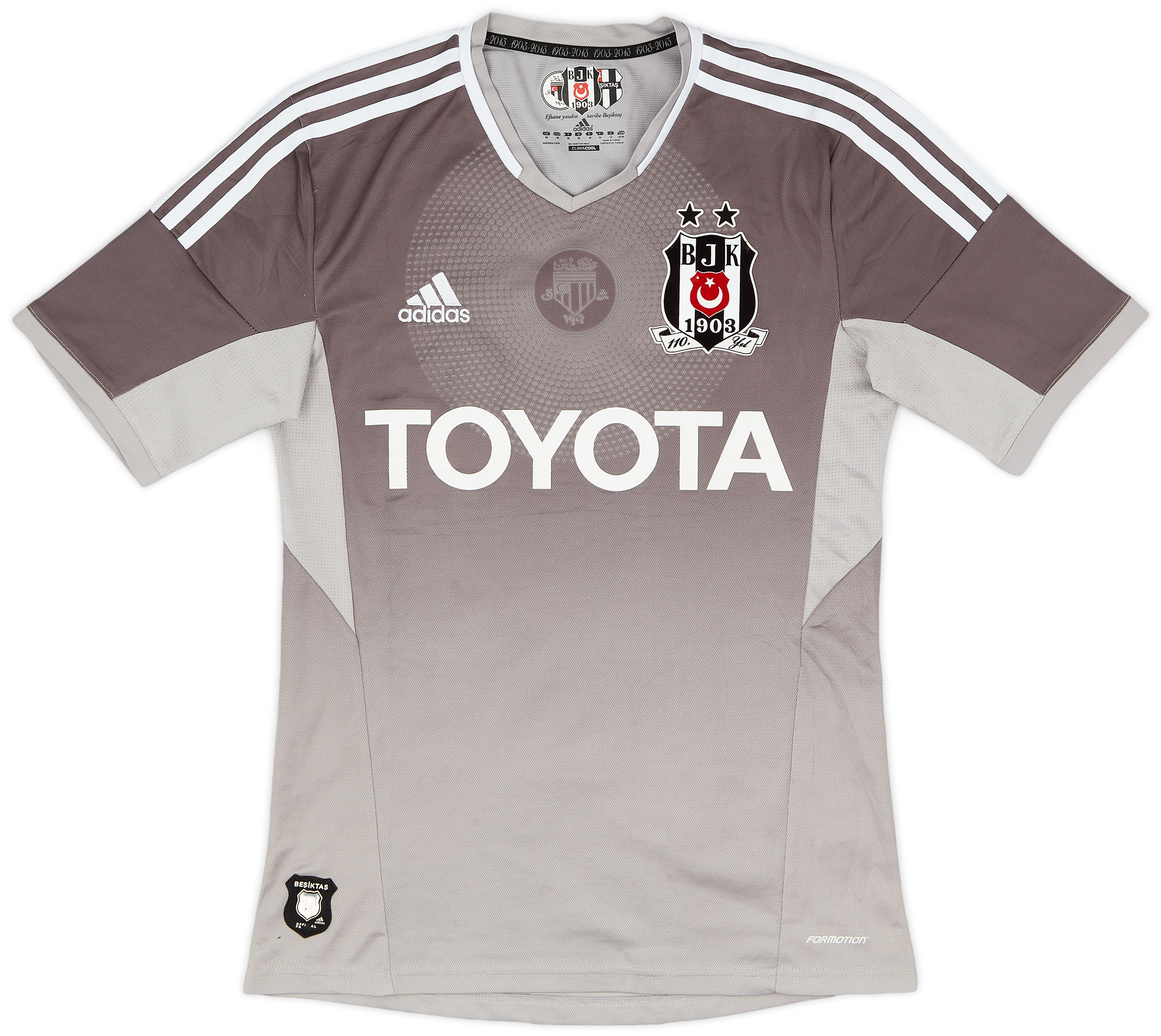 2013-14 Besiktas '110 yıl' Formotion Third Shirt - 9/10 - ()