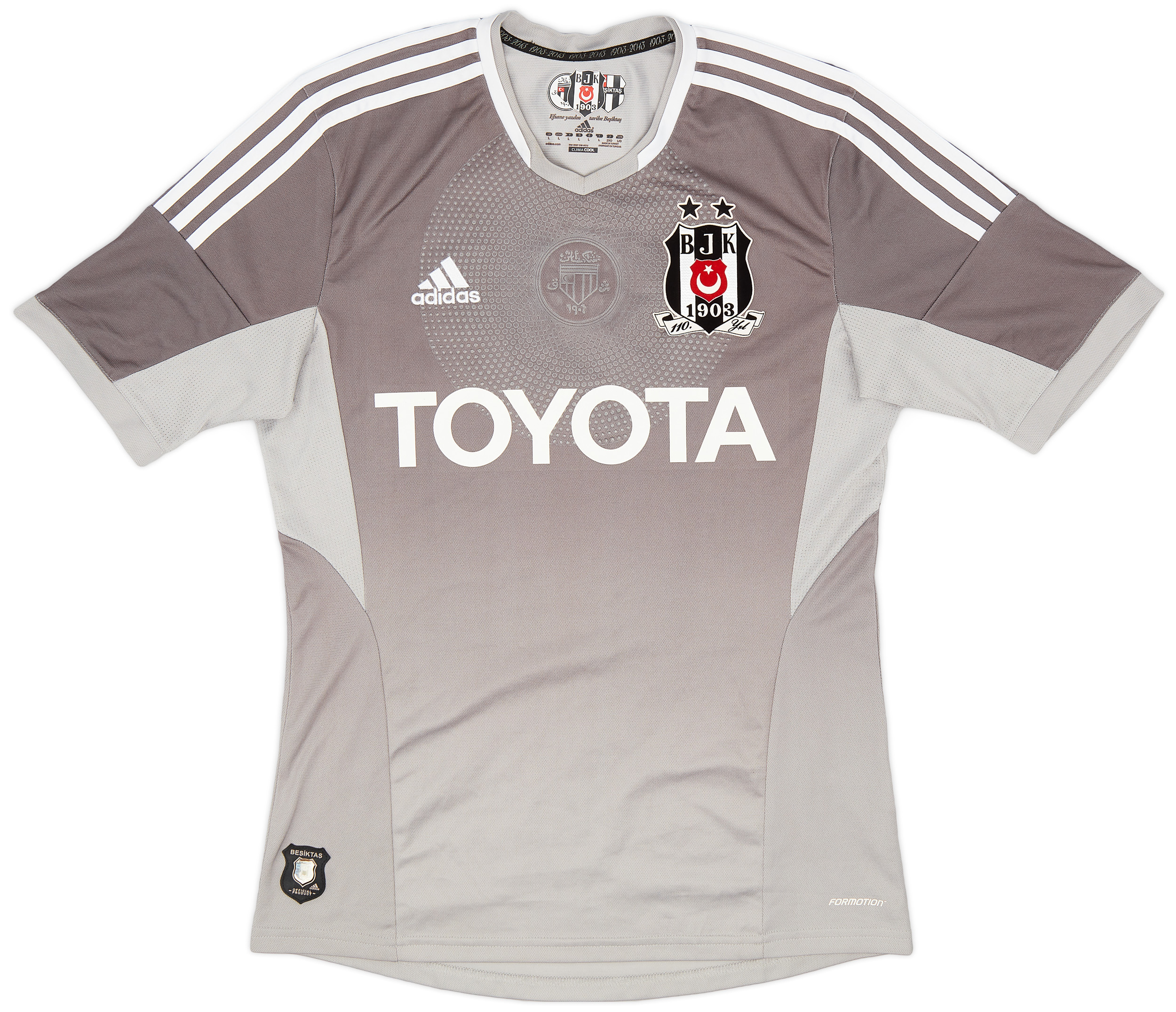 2013-14 Besiktas '110 yıl' Formotion Third Shirt - 8/10 - ()