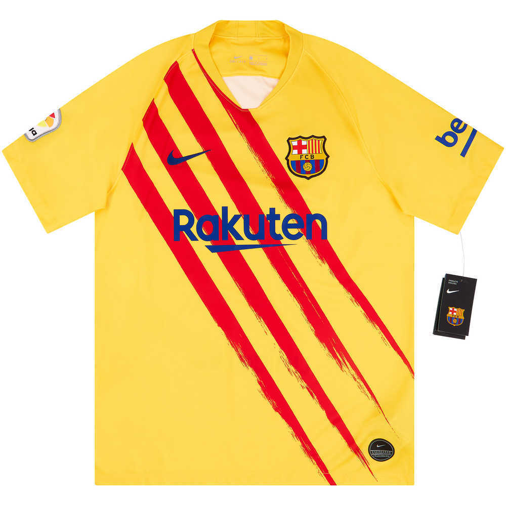 2020-21 Barcelona 'Senyera' Fourth Shirt *BNIB*