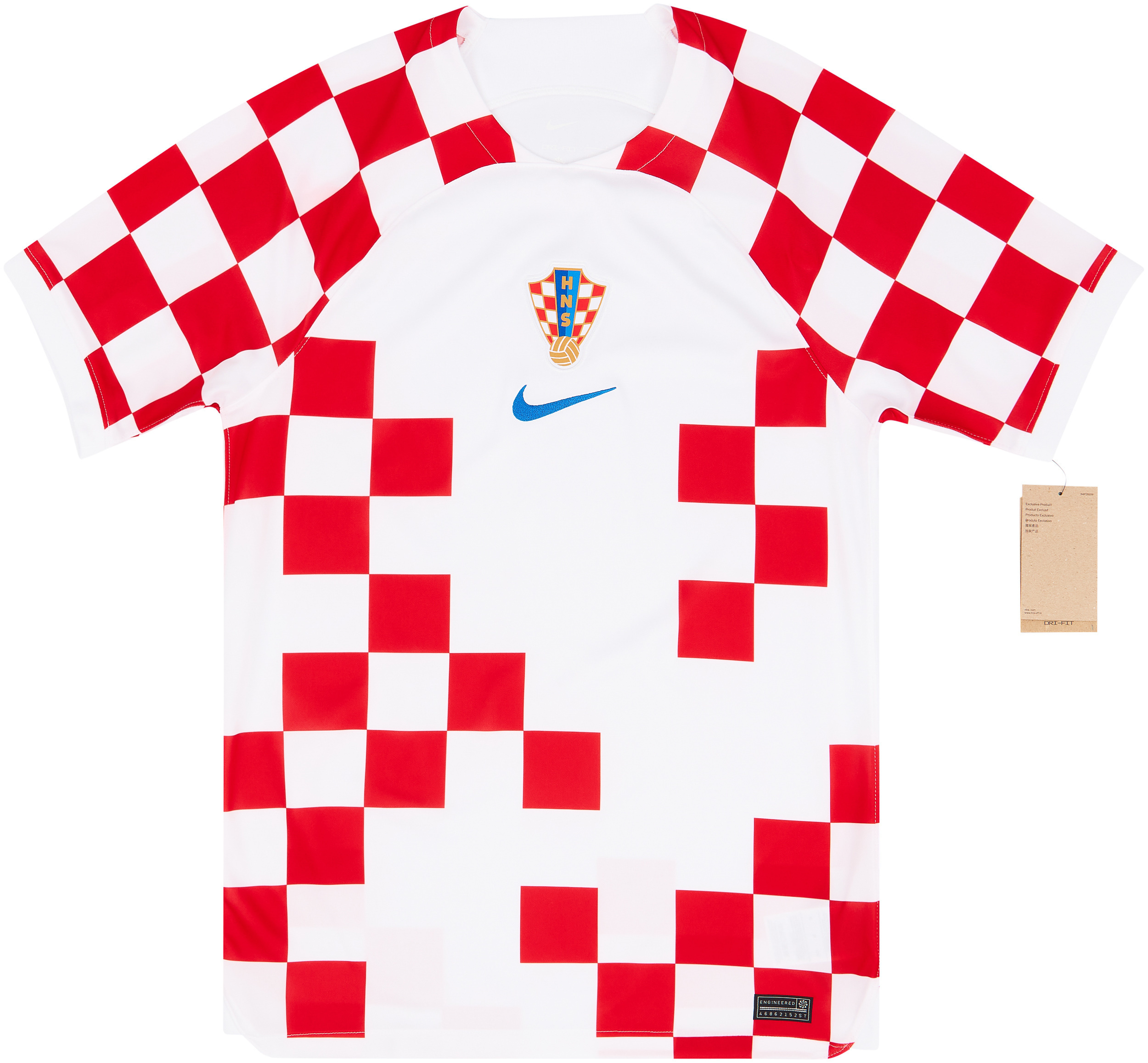 2022-23 Croatia Home Shirt - NEW - (M)