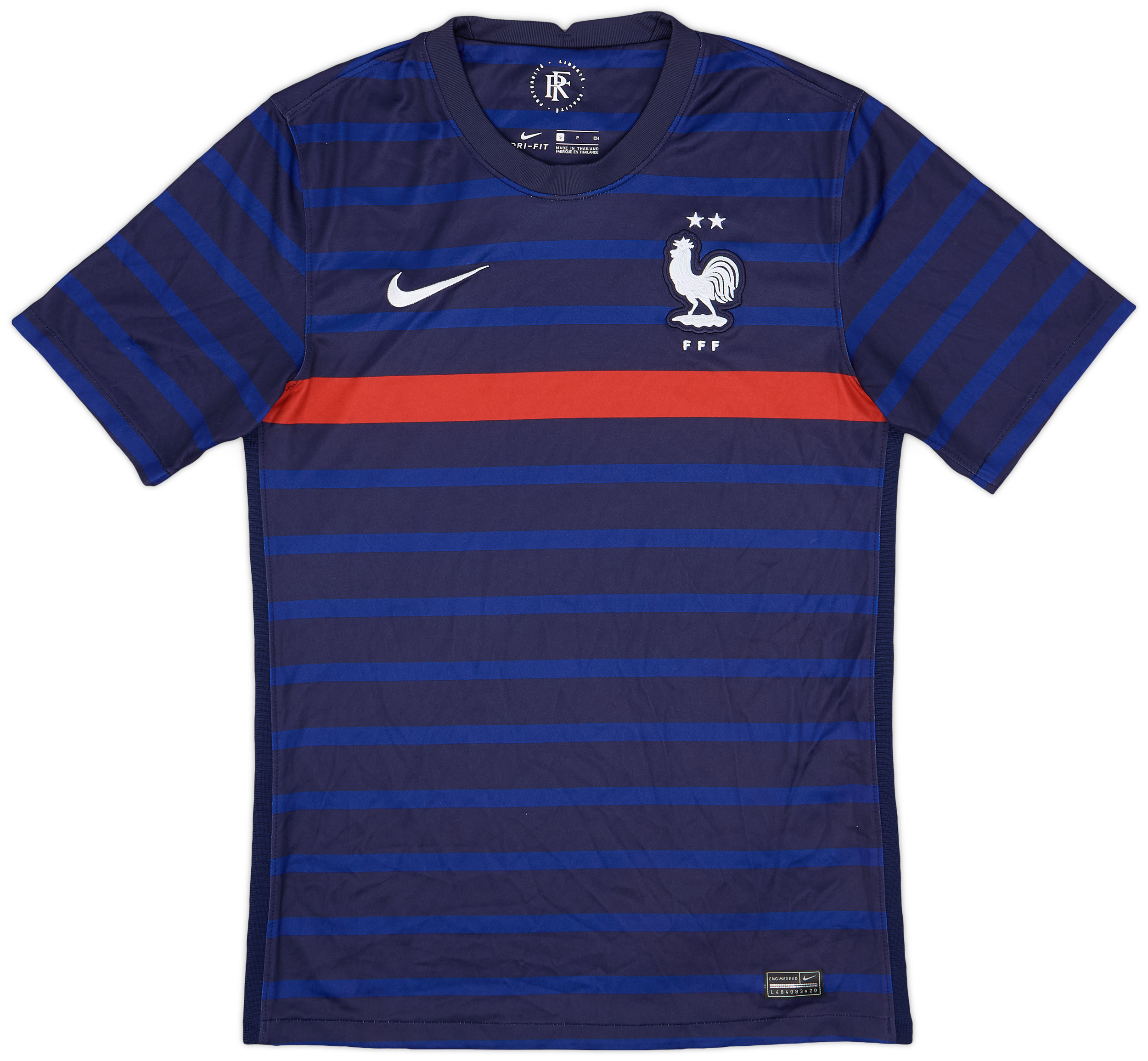 2020-21 France Home Shirt - 8/10 - ()