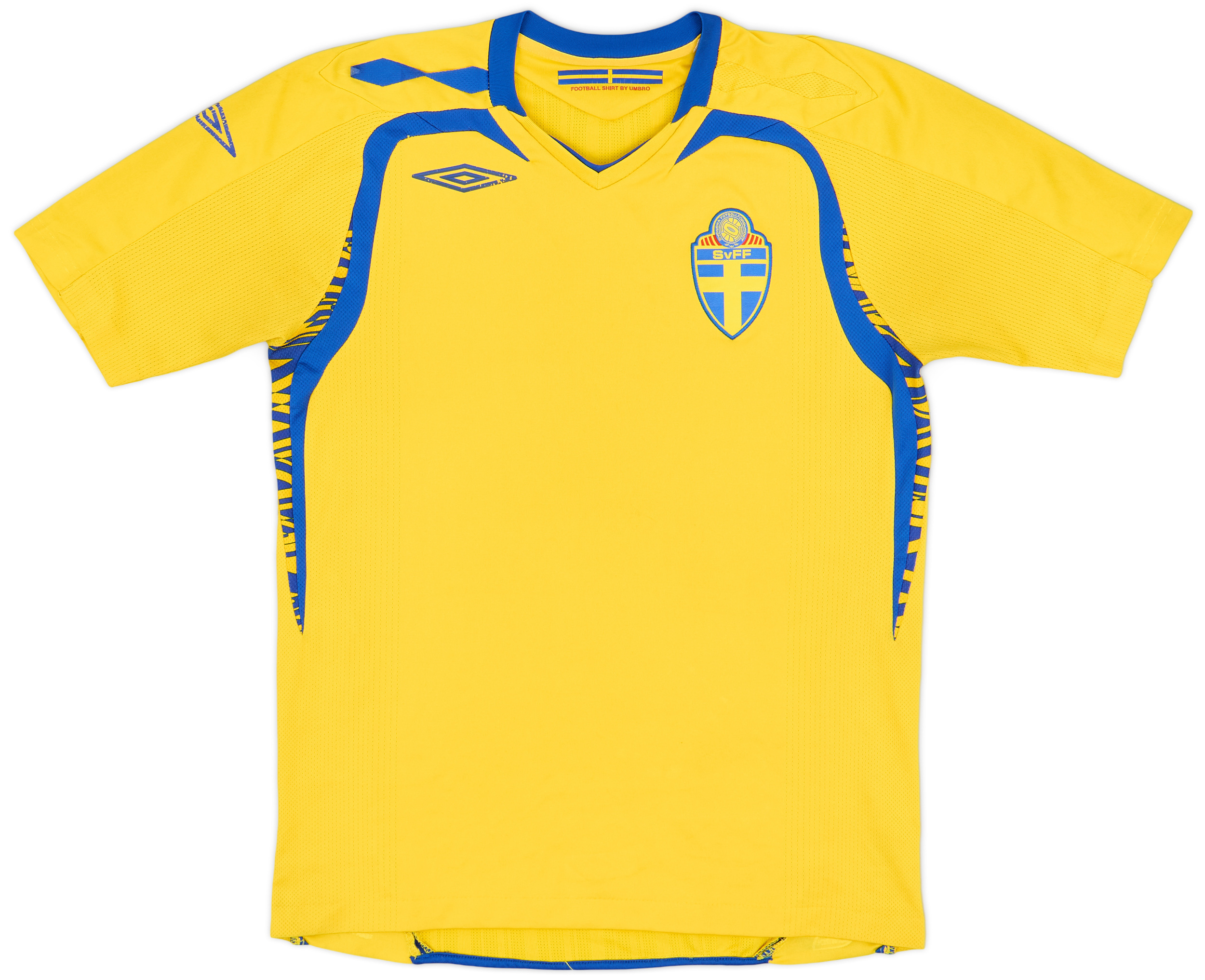 2007-09 Sweden Home Shirt - 5/10 - ()