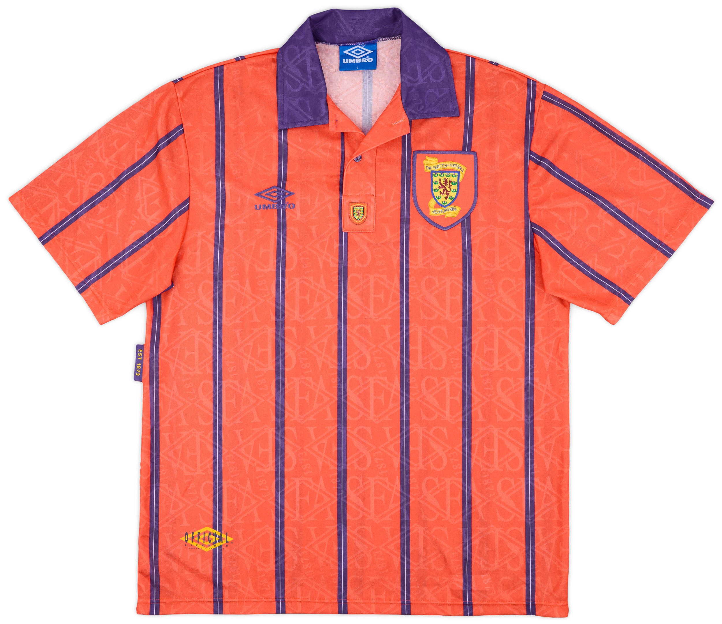 1993-95 Scotland Away Shirt - 9/10 - ()