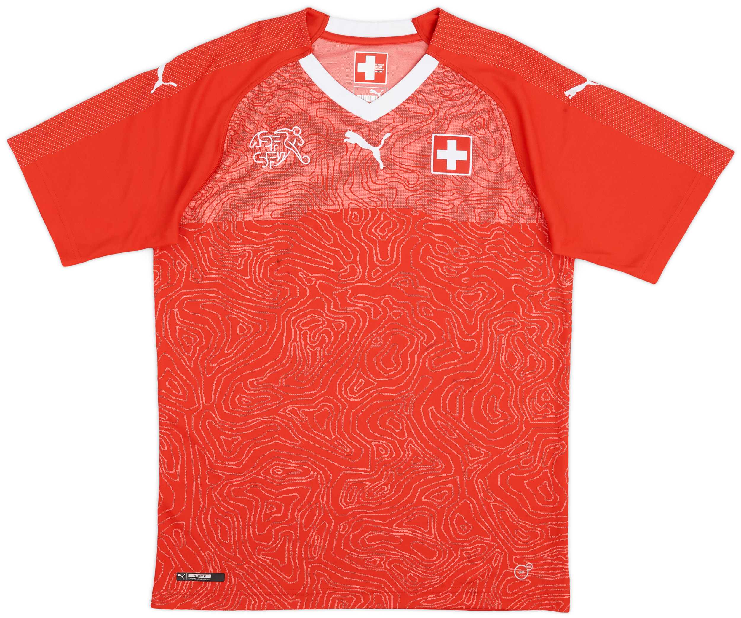 2018-20 Switzerland Home Shirt - 6/10 - ()