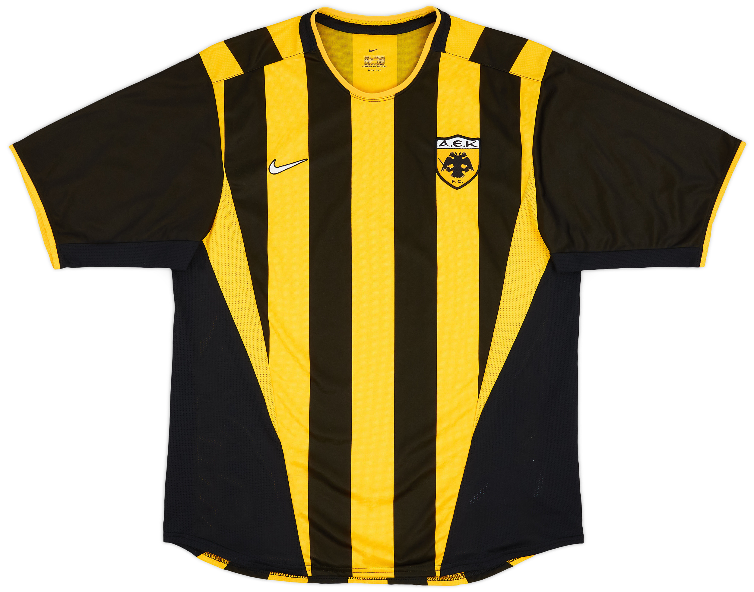 2002-04 AEK Athens Home Shirt - 9/10 - ()