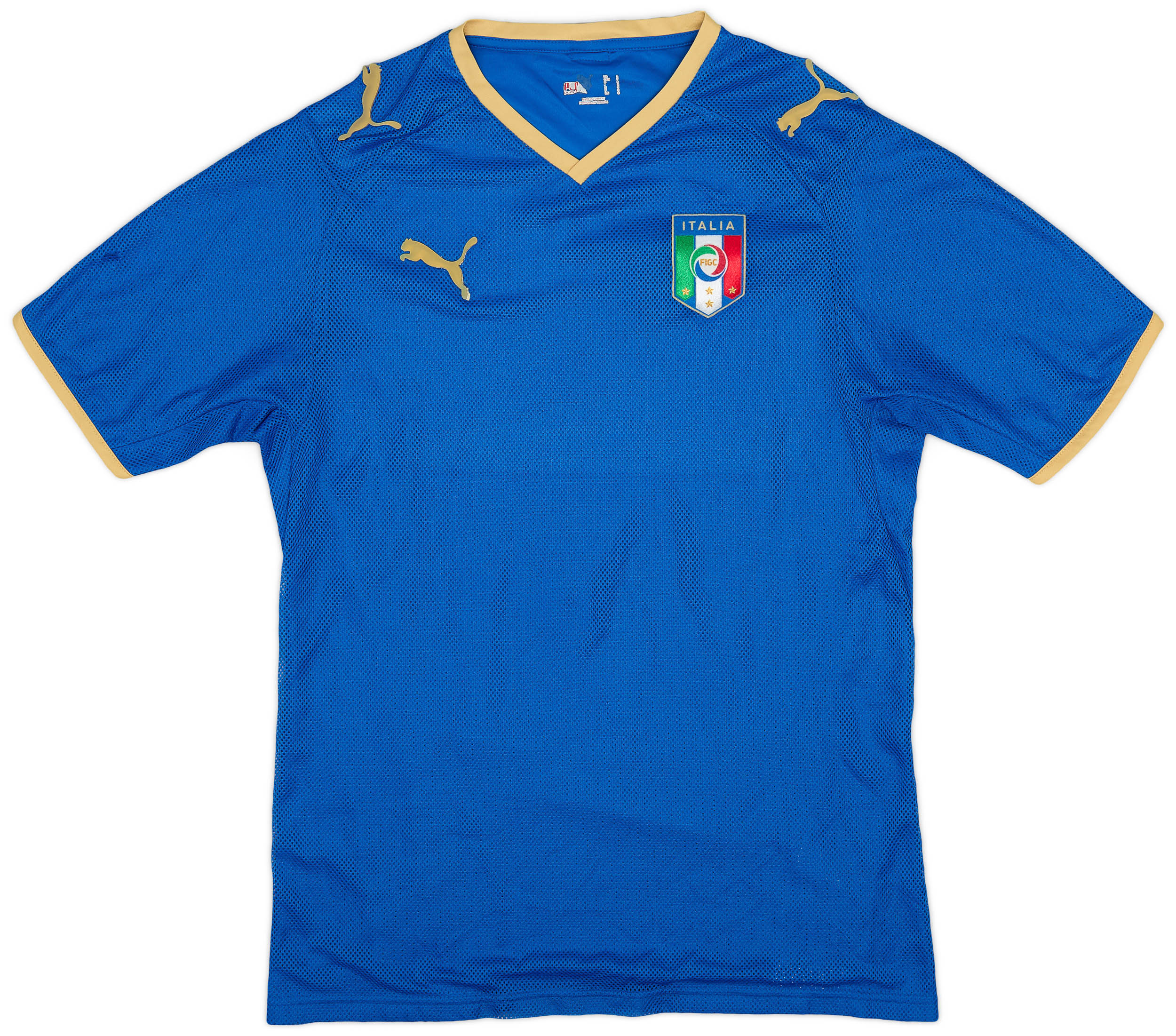 2007-08 Italy Home Shirt - 3/10 - ()
