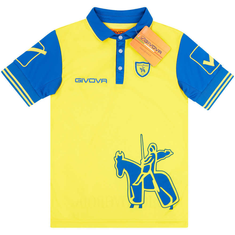 2015-16 Chievo Verona Home Shirt *w/Tags* XXS
