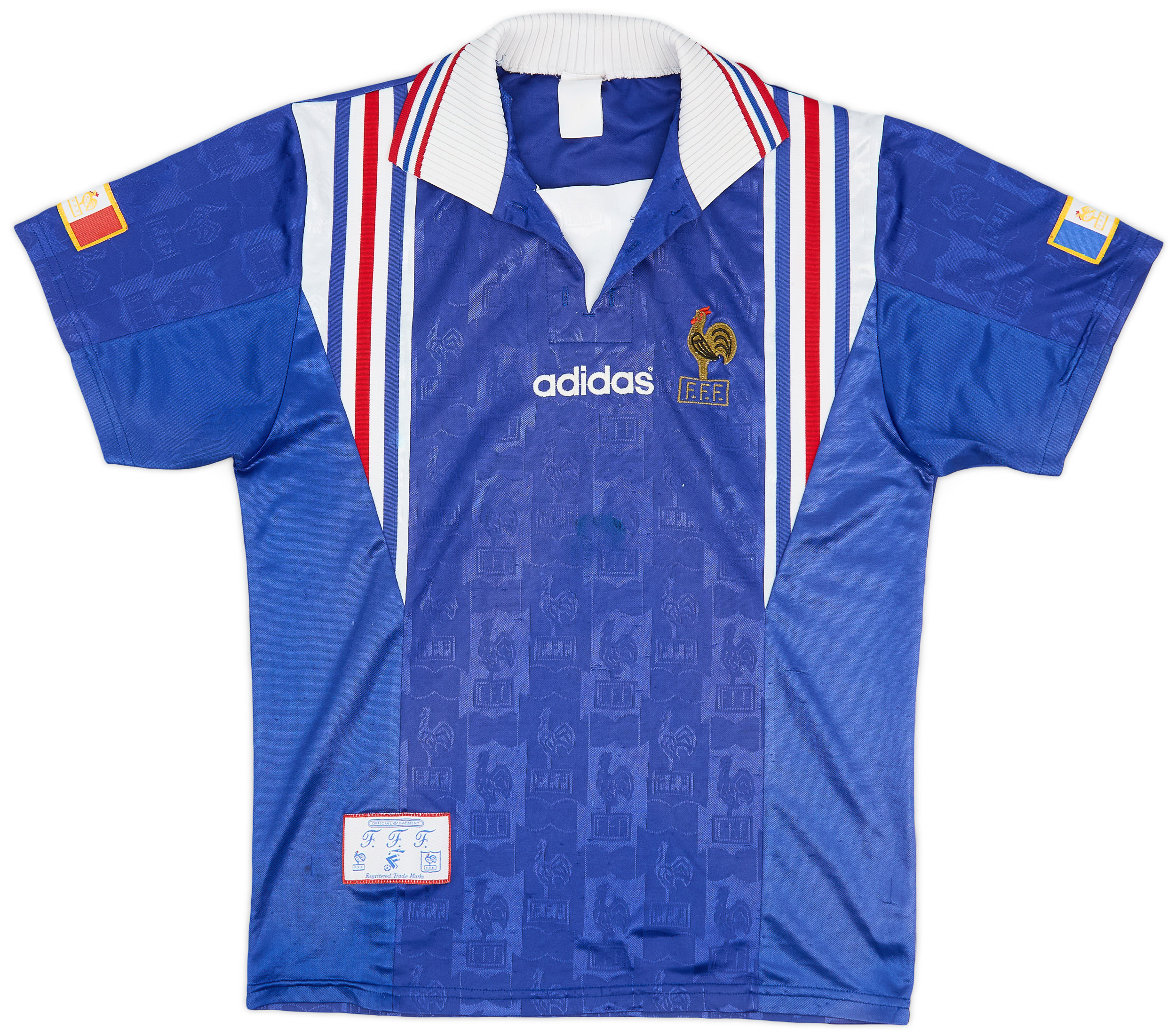 1996-98 France Home Shirt - 6/10 - ()