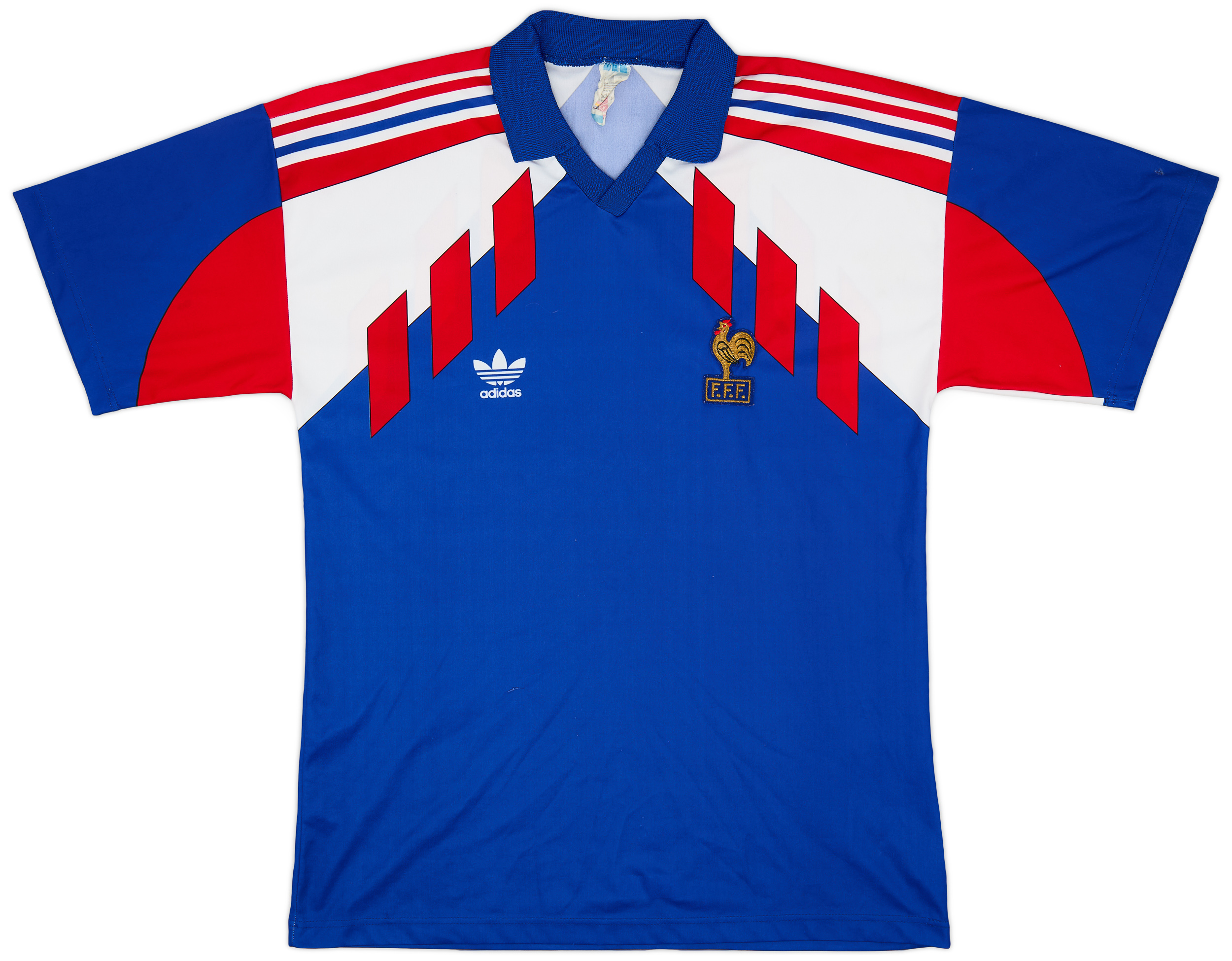 1990-92 France Home Shirt - 9/10 - (/)