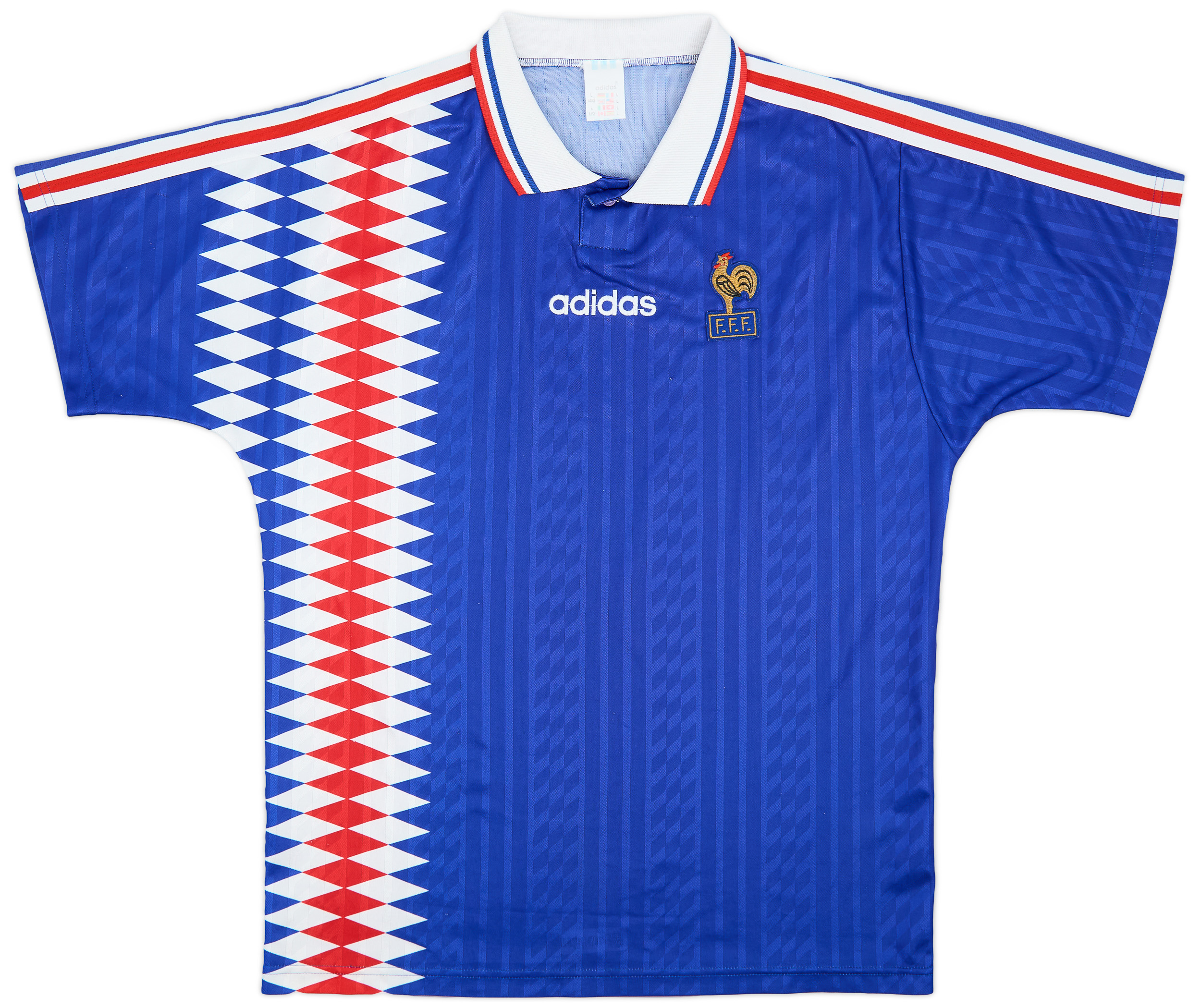 1994-96 France Home Shirt - 7/10 - (/)