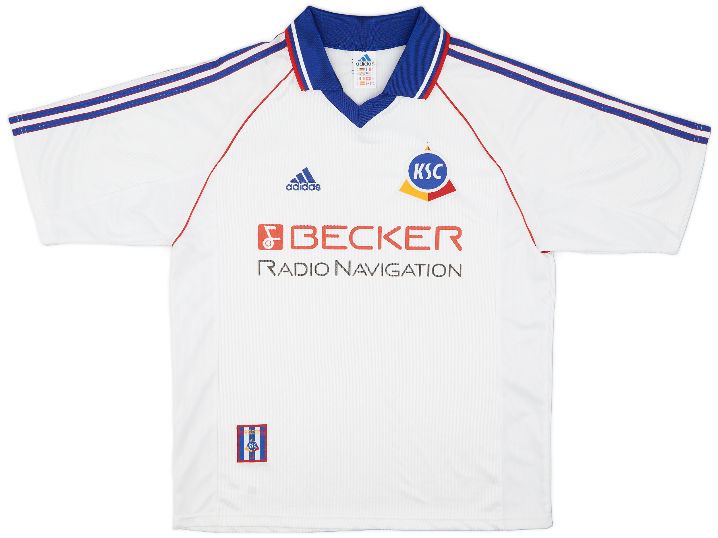 1998-99 Karlsruher Home Shirt - 8/10 - ()