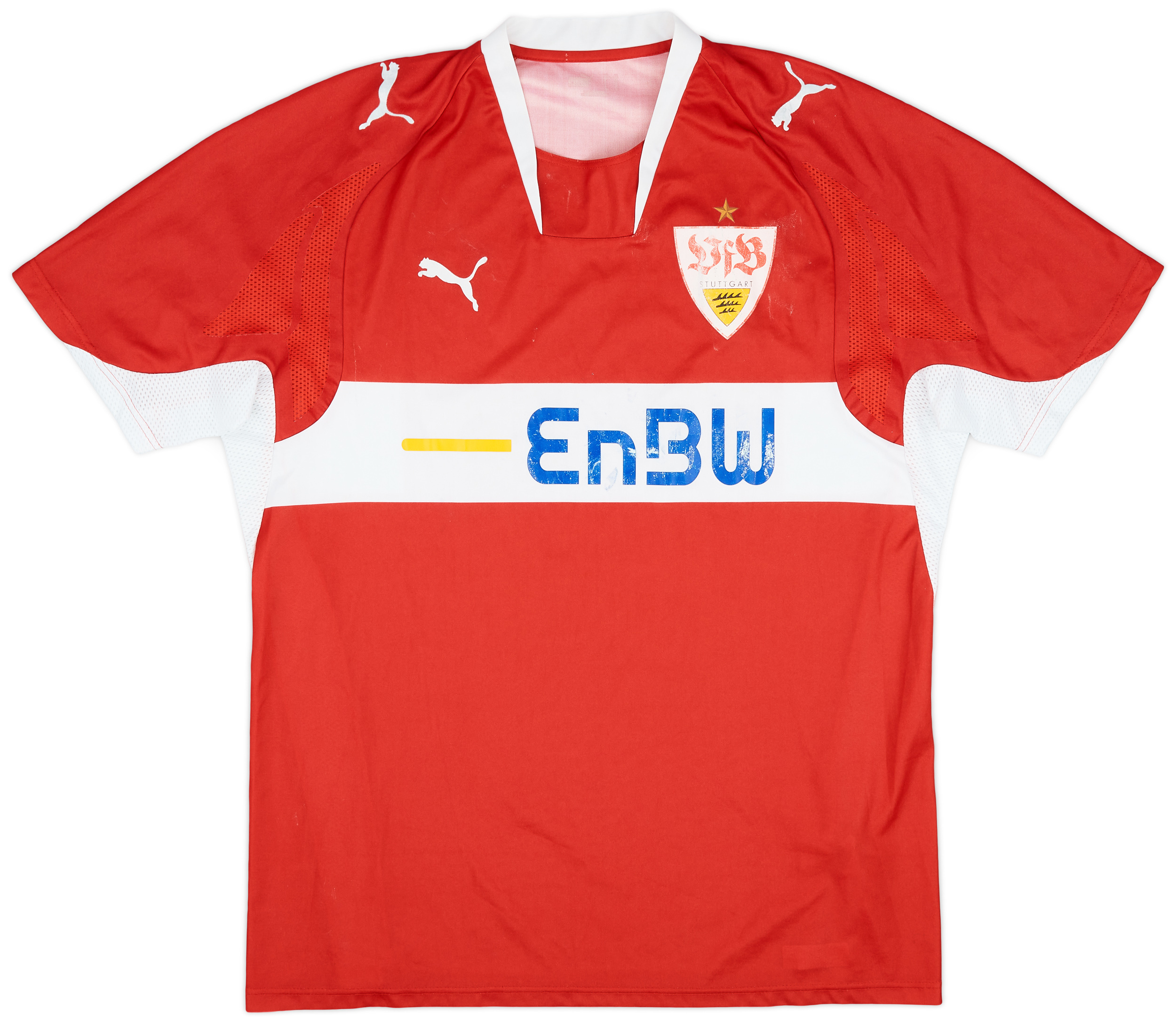 2007-08 Stuttgart Away Shirt - 4/10 - ()