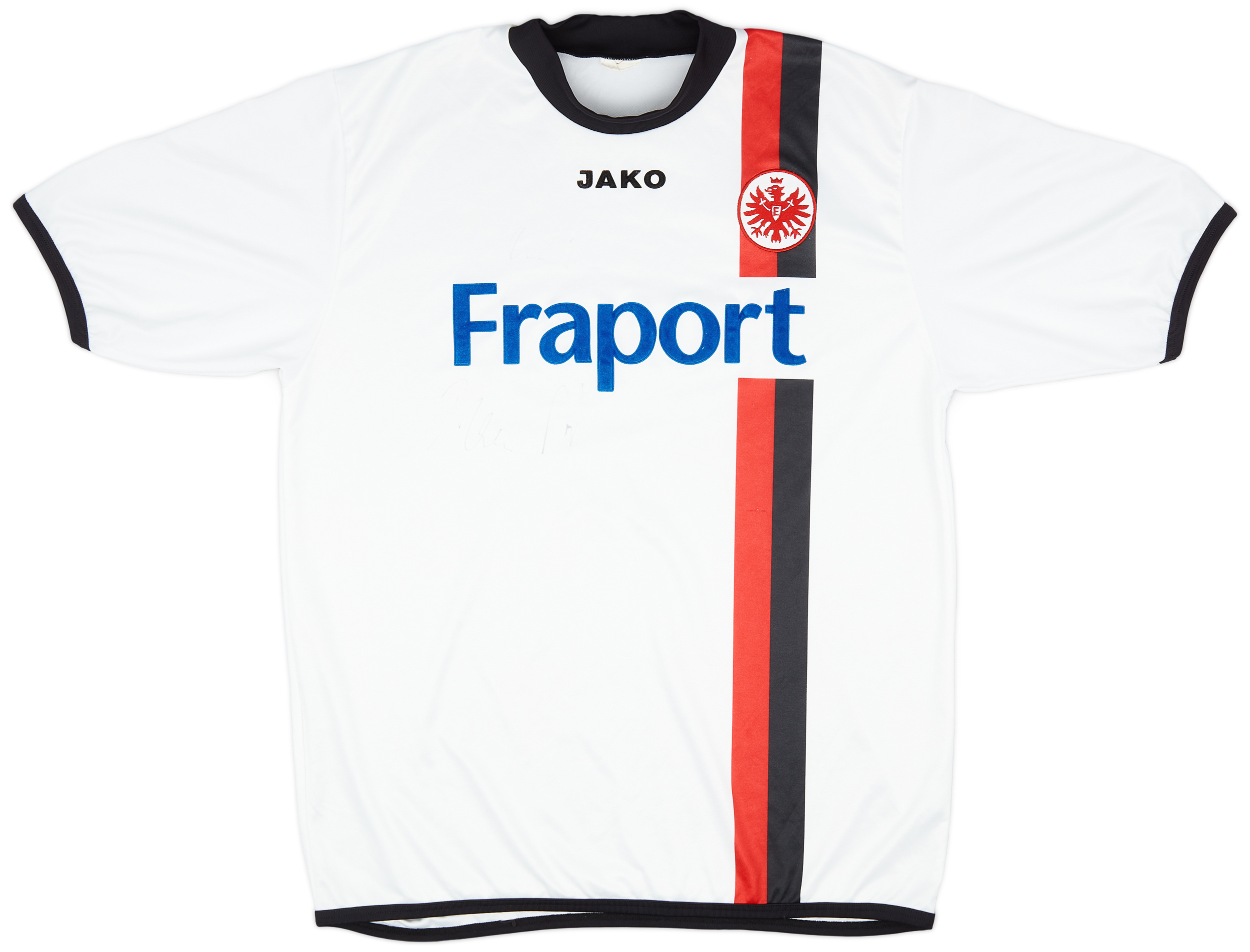 2005-06 Eintracht Frankfurt Signed Away Shirt - 7/10 - ()