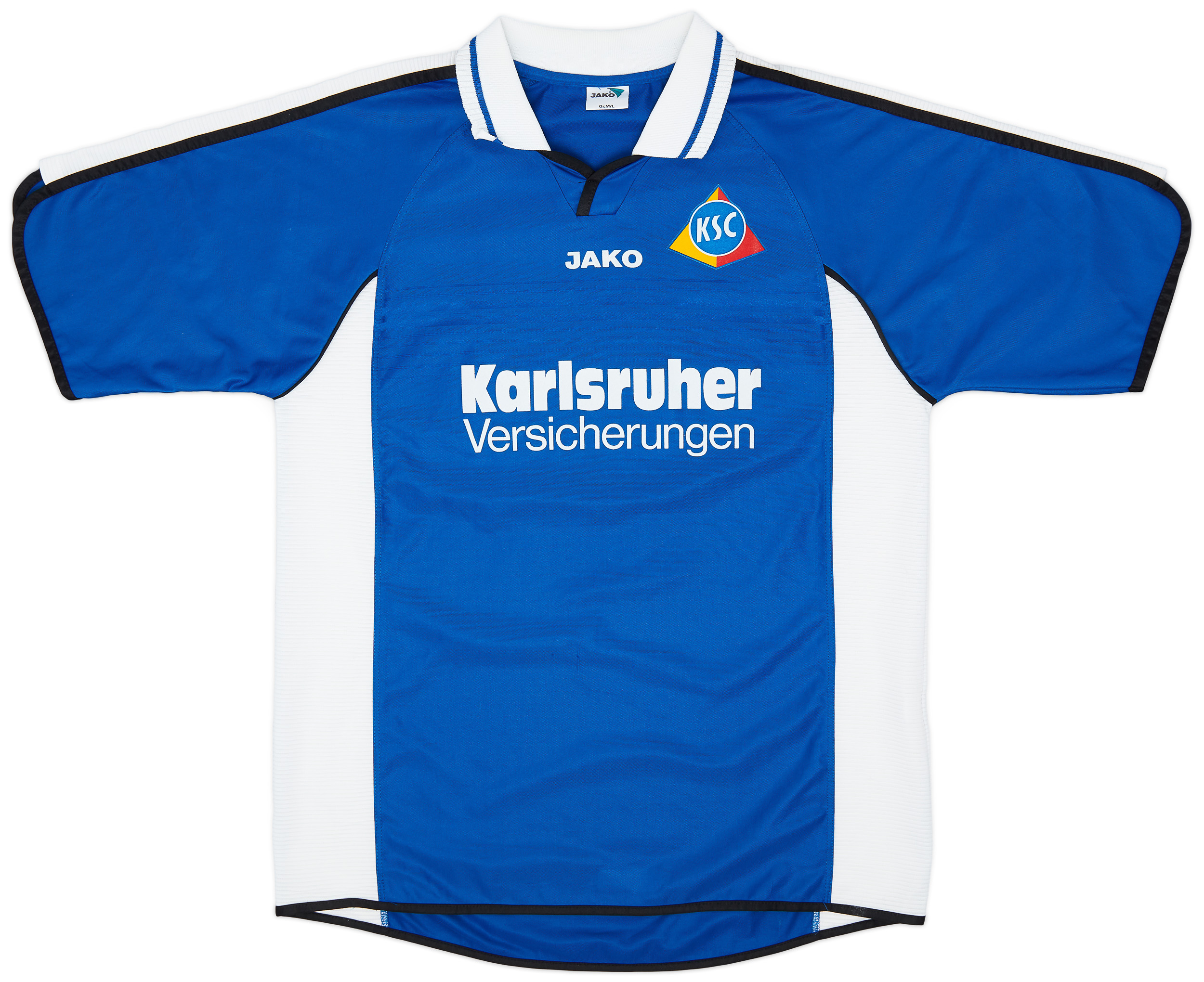 2002-03 Karlsruher Home Shirt - 8/10 - (/)