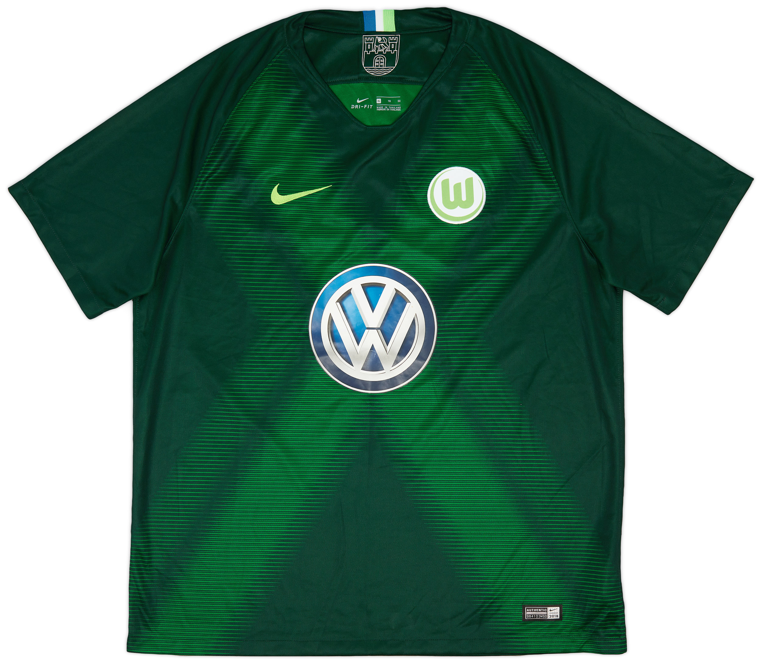 2018-19 Wolfsburg Home Shirt - 9/10 - ()