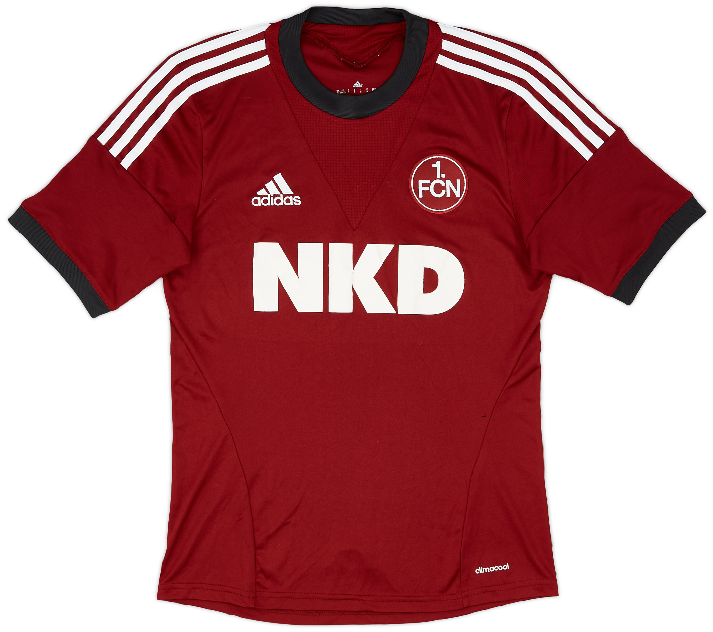 Nurnberg Home football shirt 2012 - 2013. Sponsored by NKD
