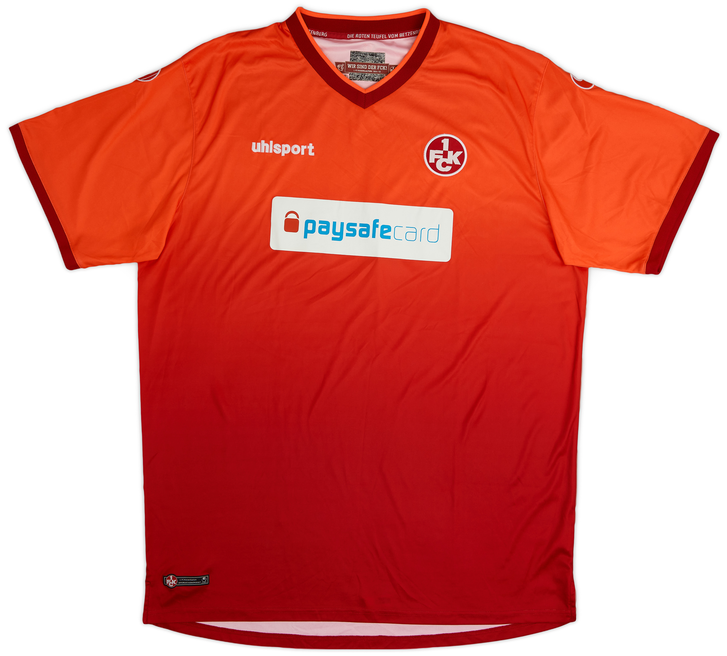 2014-15 Kaiserslautern Home Shirt - 9/10 - ()