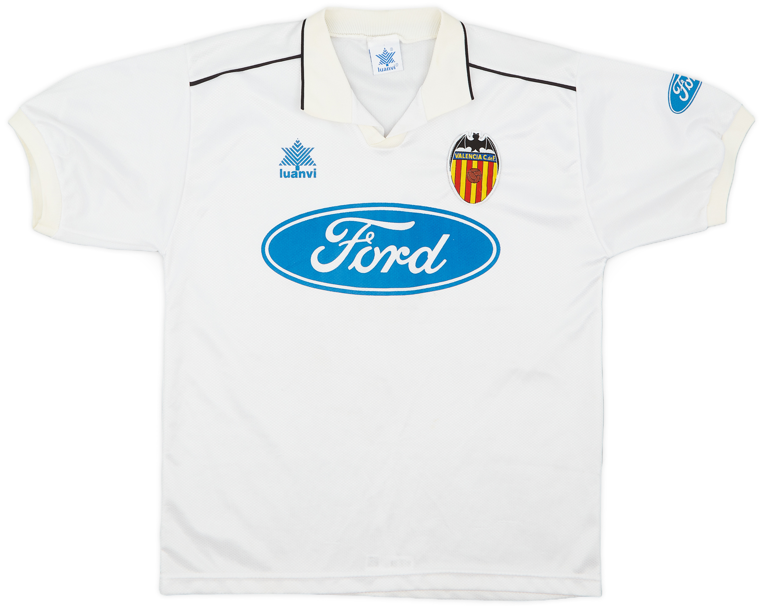 1996-97 Valencia Home Shirt - 8/10 - ()