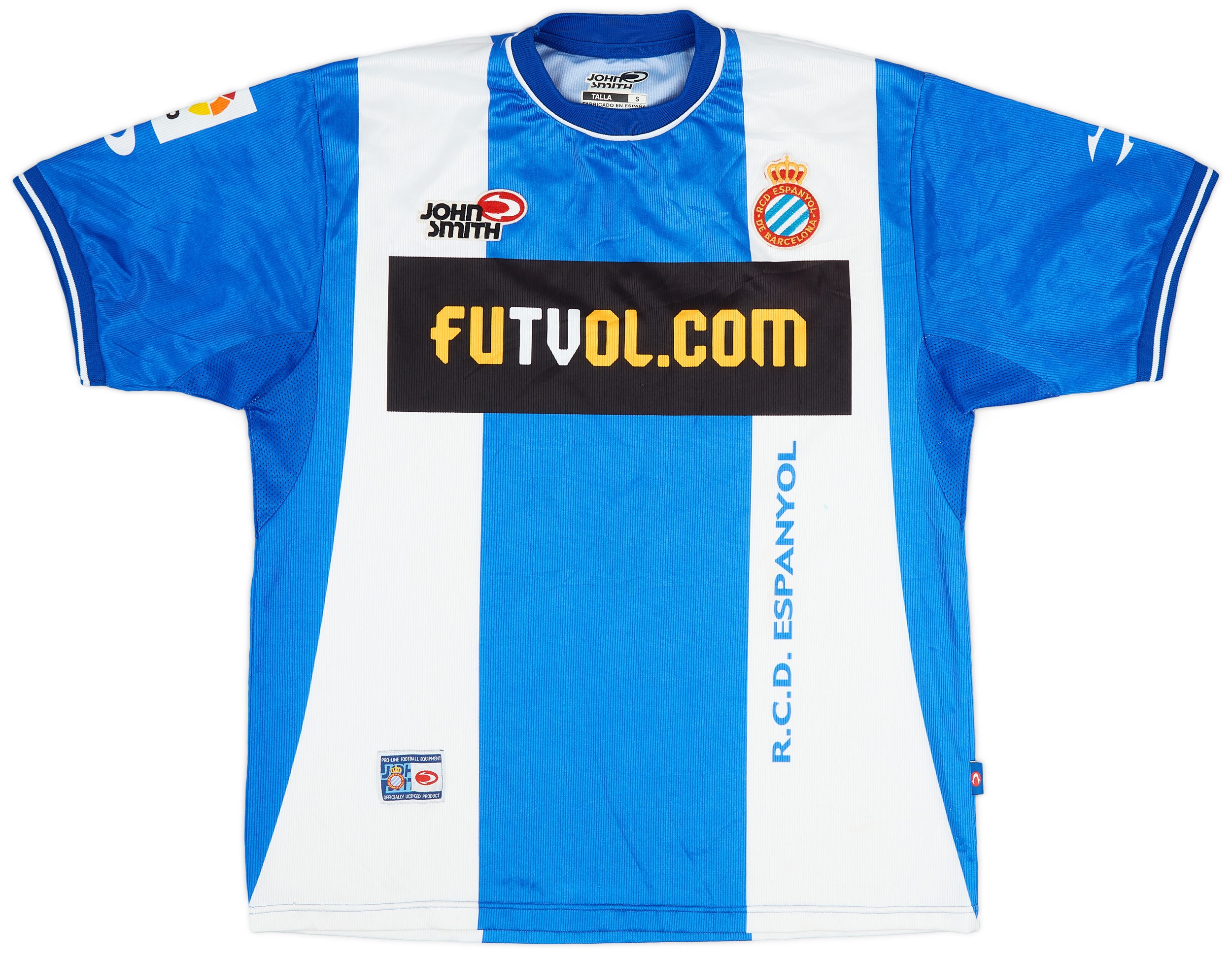 2000-01 Espanyol Centenary Home Shirt - 8/10 - ()