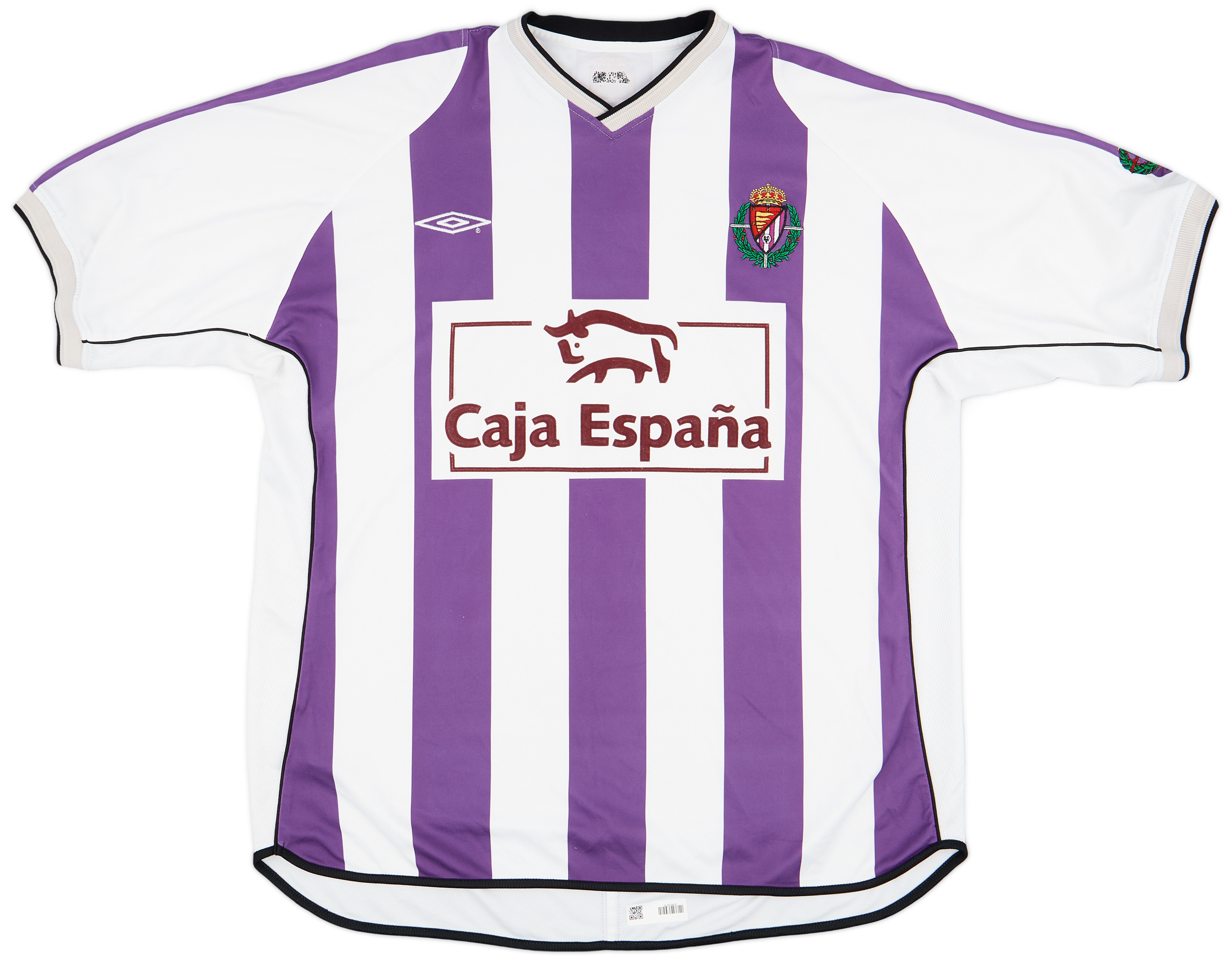 2001-03 Real Valladolid Home Shirt - 9/10 - ()