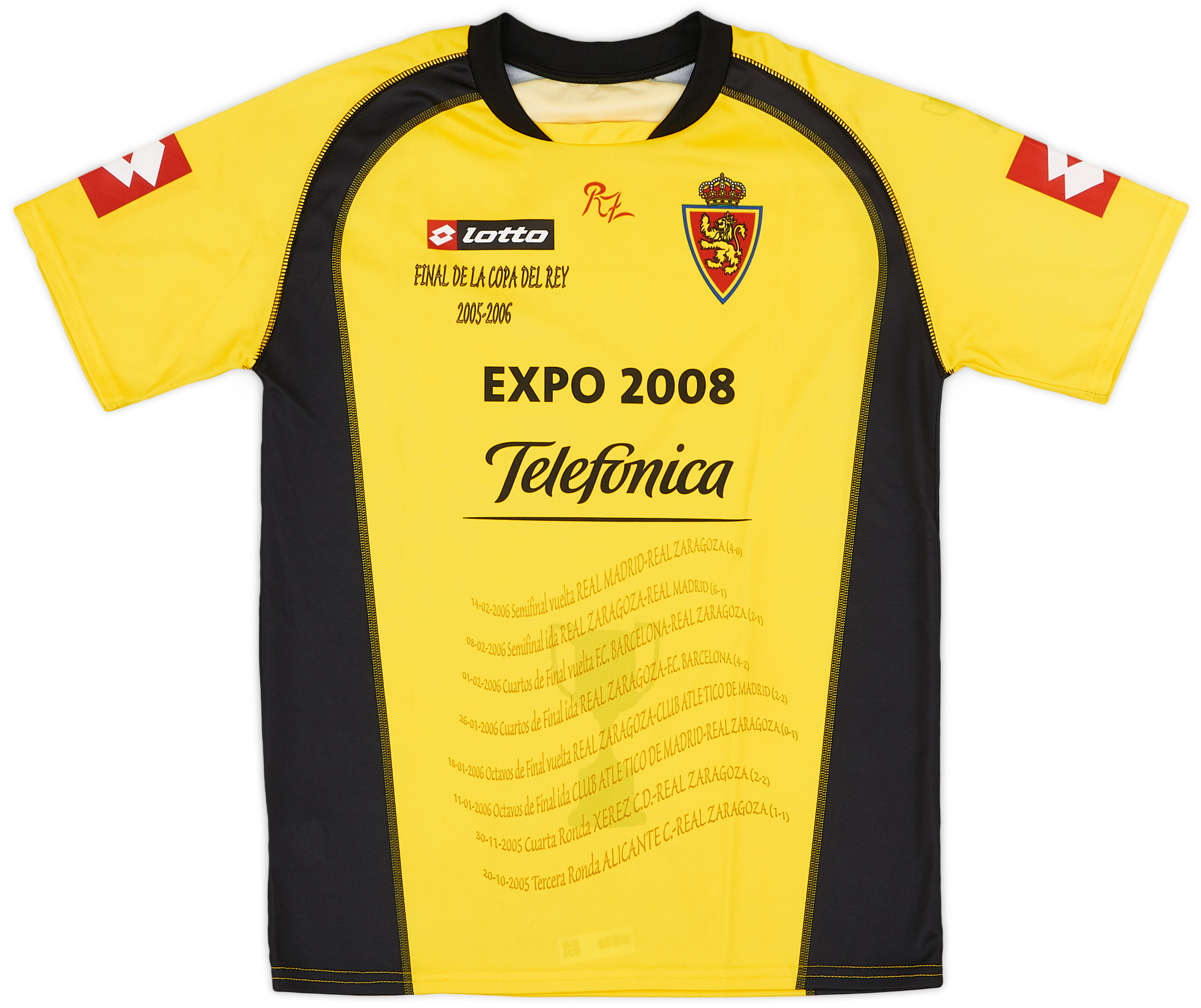 2006-07 Real Zaragoza Away Shirt - 9/10 - ()