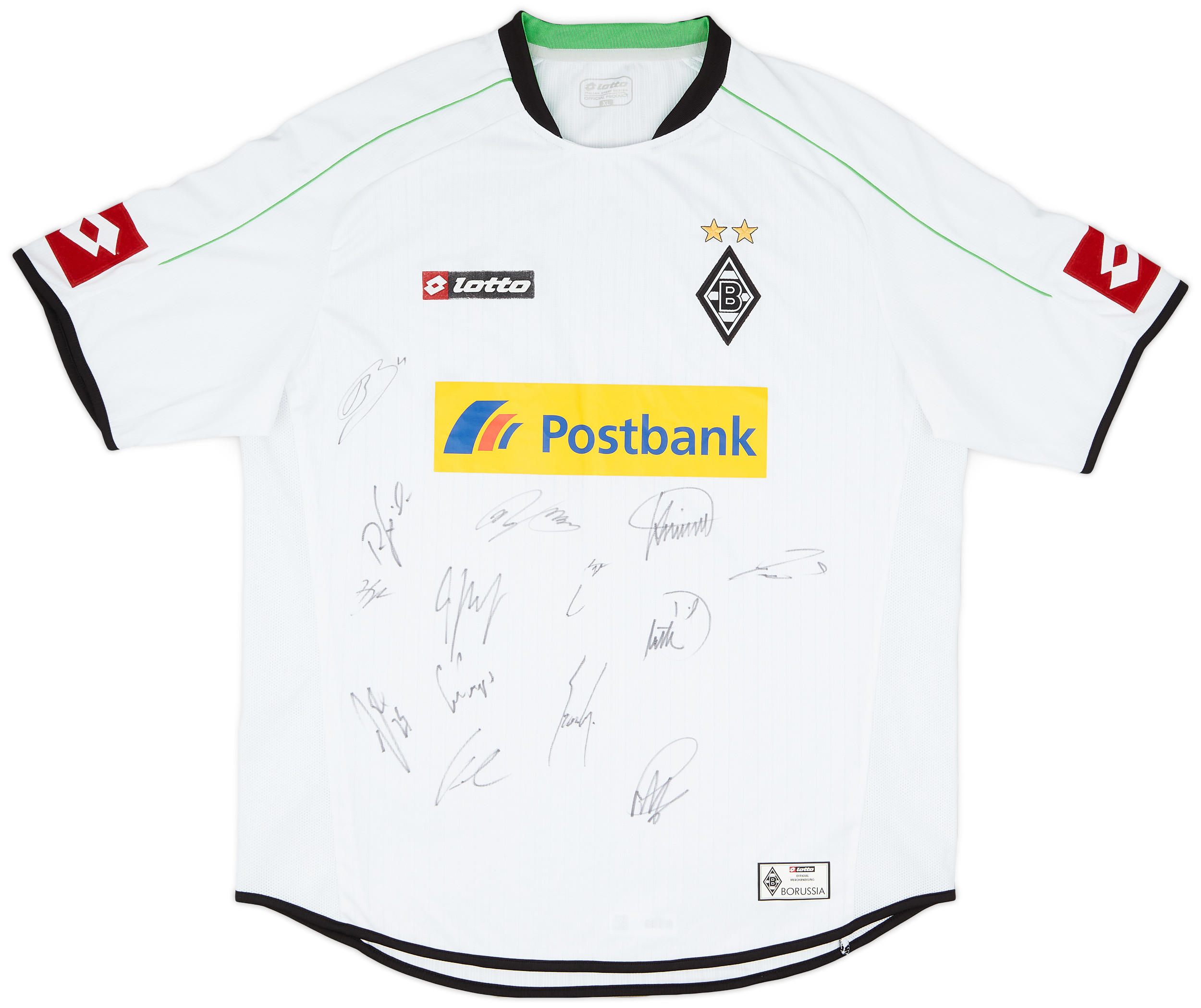 2012-13 Borussia Monchengladbach Signed Home Shirt - 9/10 - ()