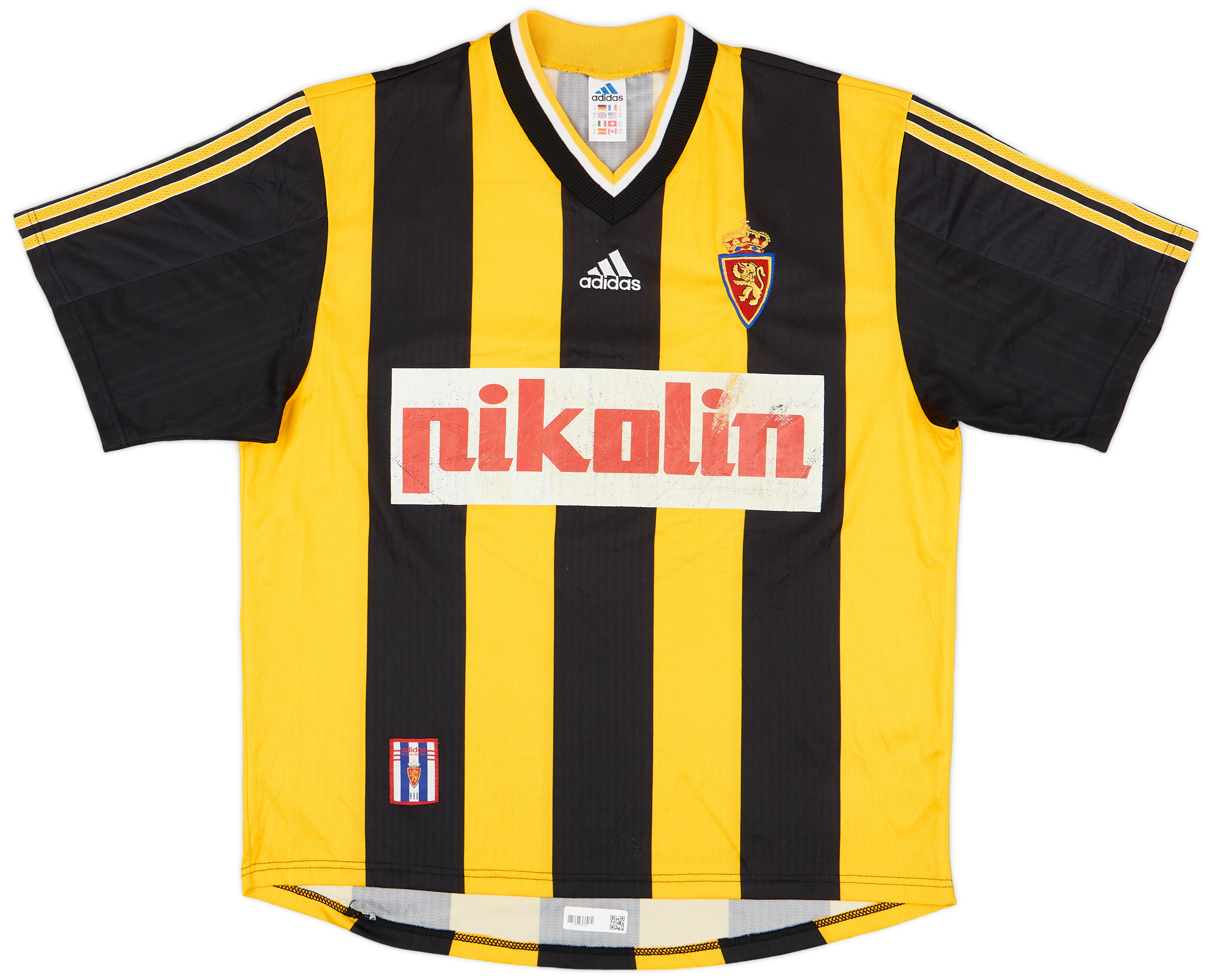 1998-99 Real Zaragoza Away Shirt - 5/10 - ()