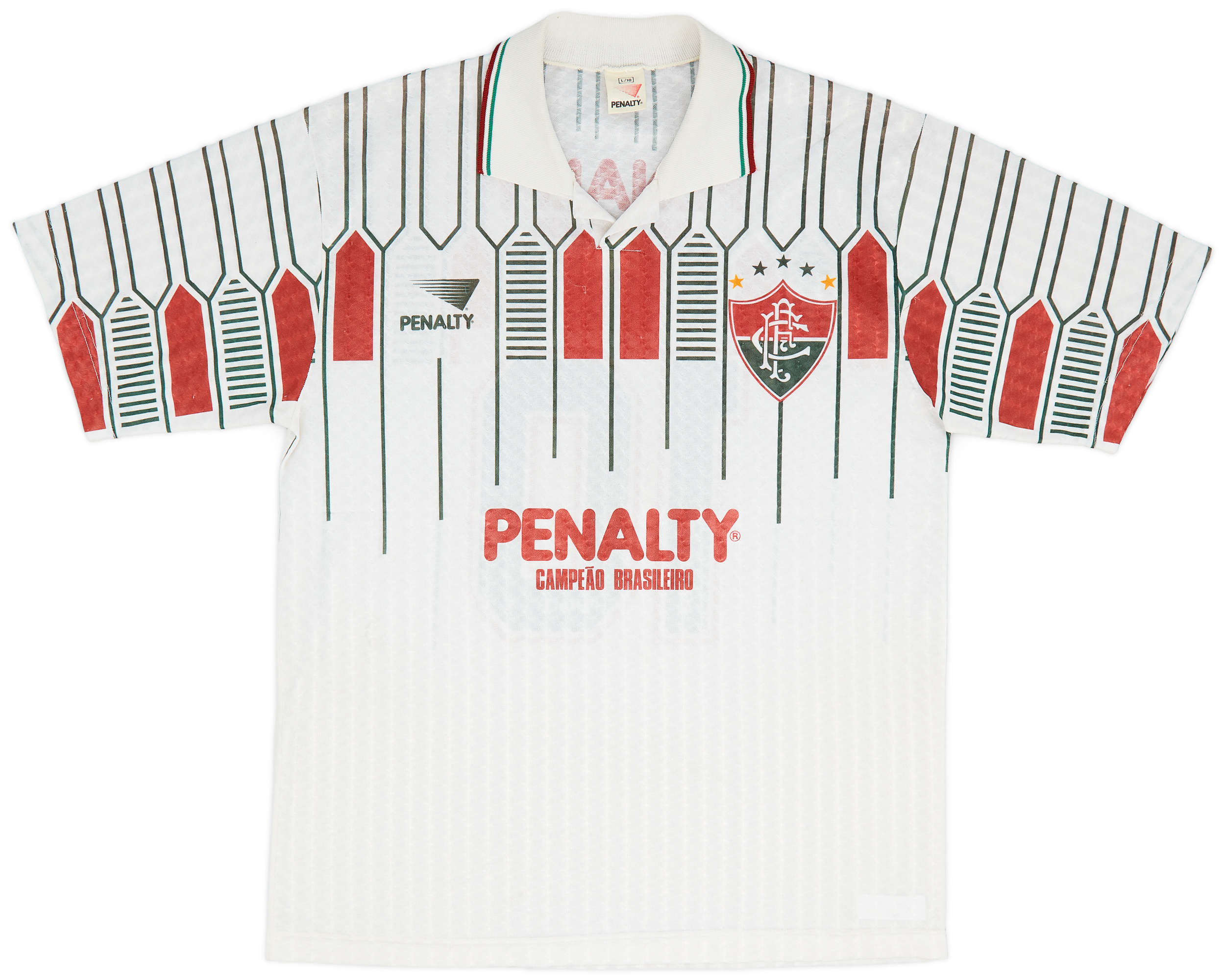 1992-93 Fluminense Away Shirt #10 - 9/10 - ()