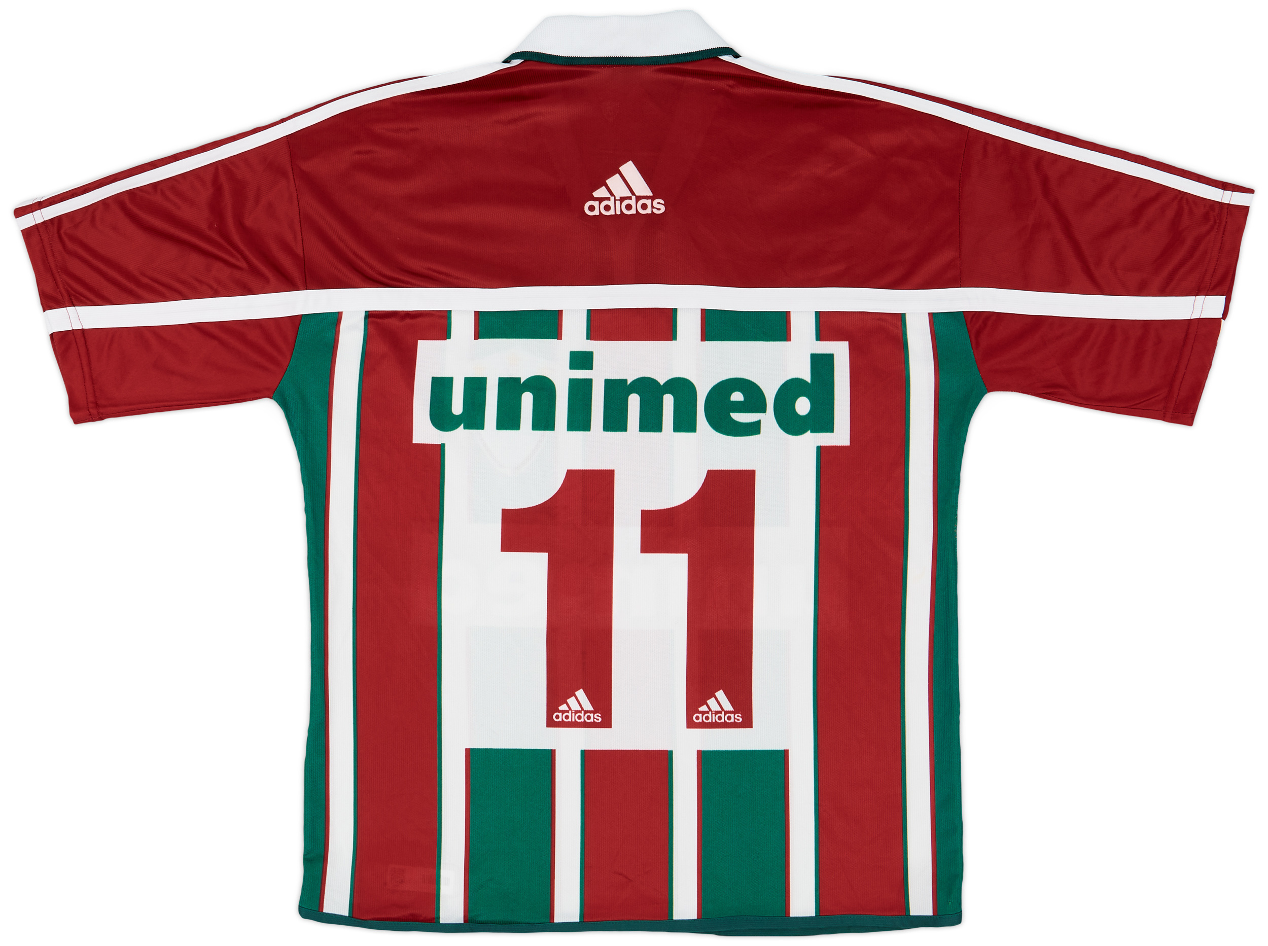 2001-03 Fluminense Home Shirt #11 - 9/10 - ()