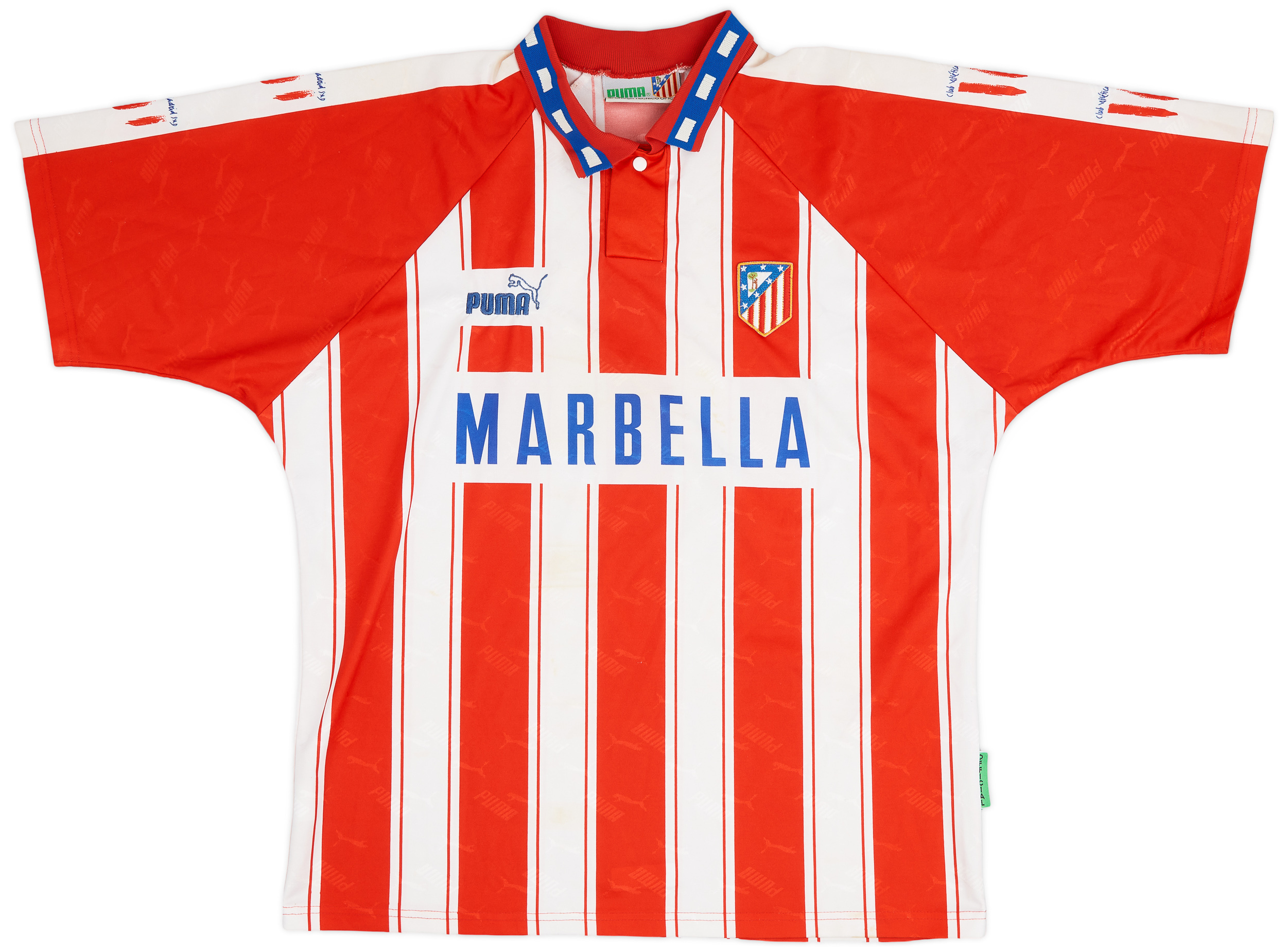 1994-95 Atletico Madrid Home Shirt - 7/10 - ()