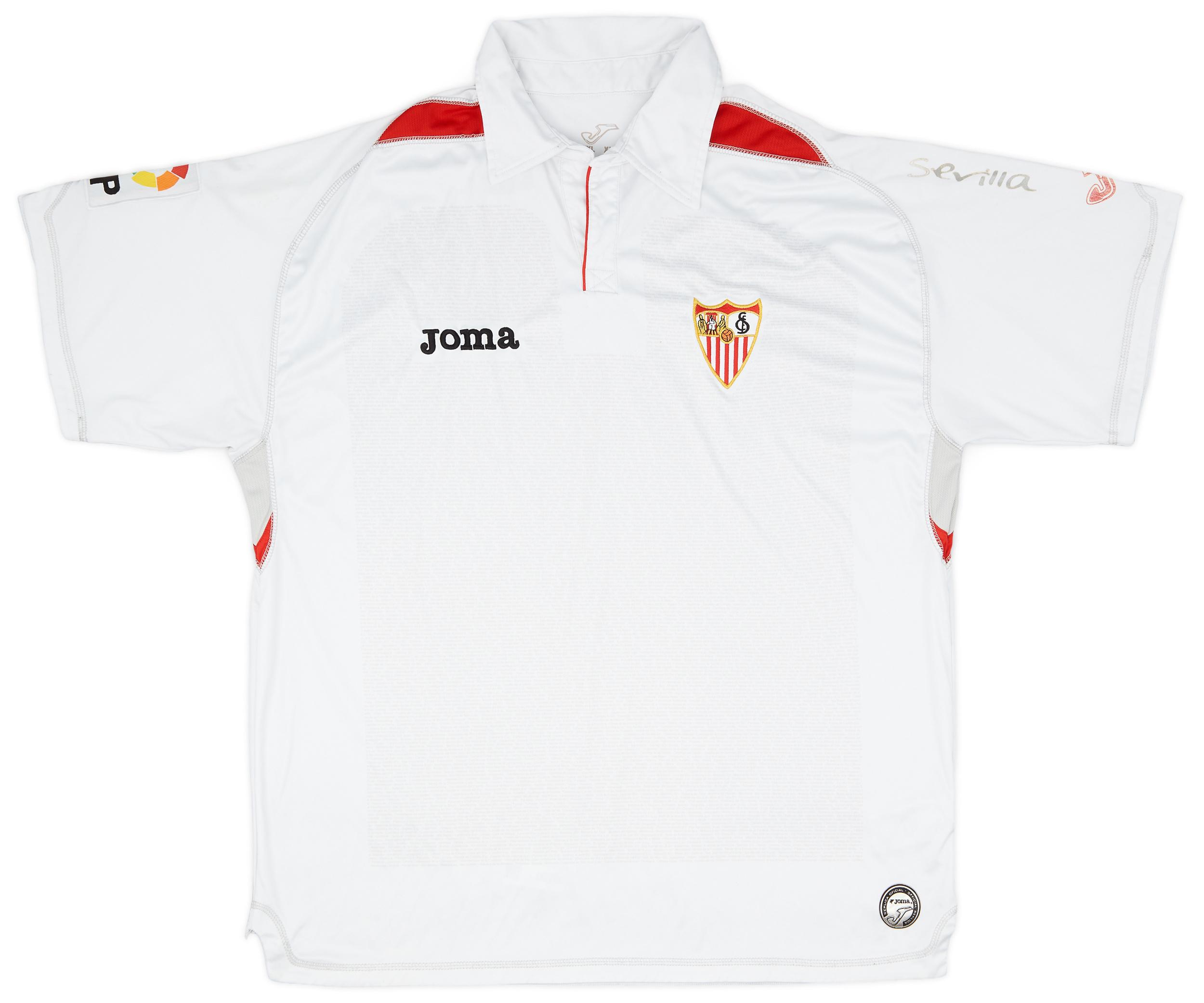2009-10 Sevilla Home Shirt - 6/10 - ()