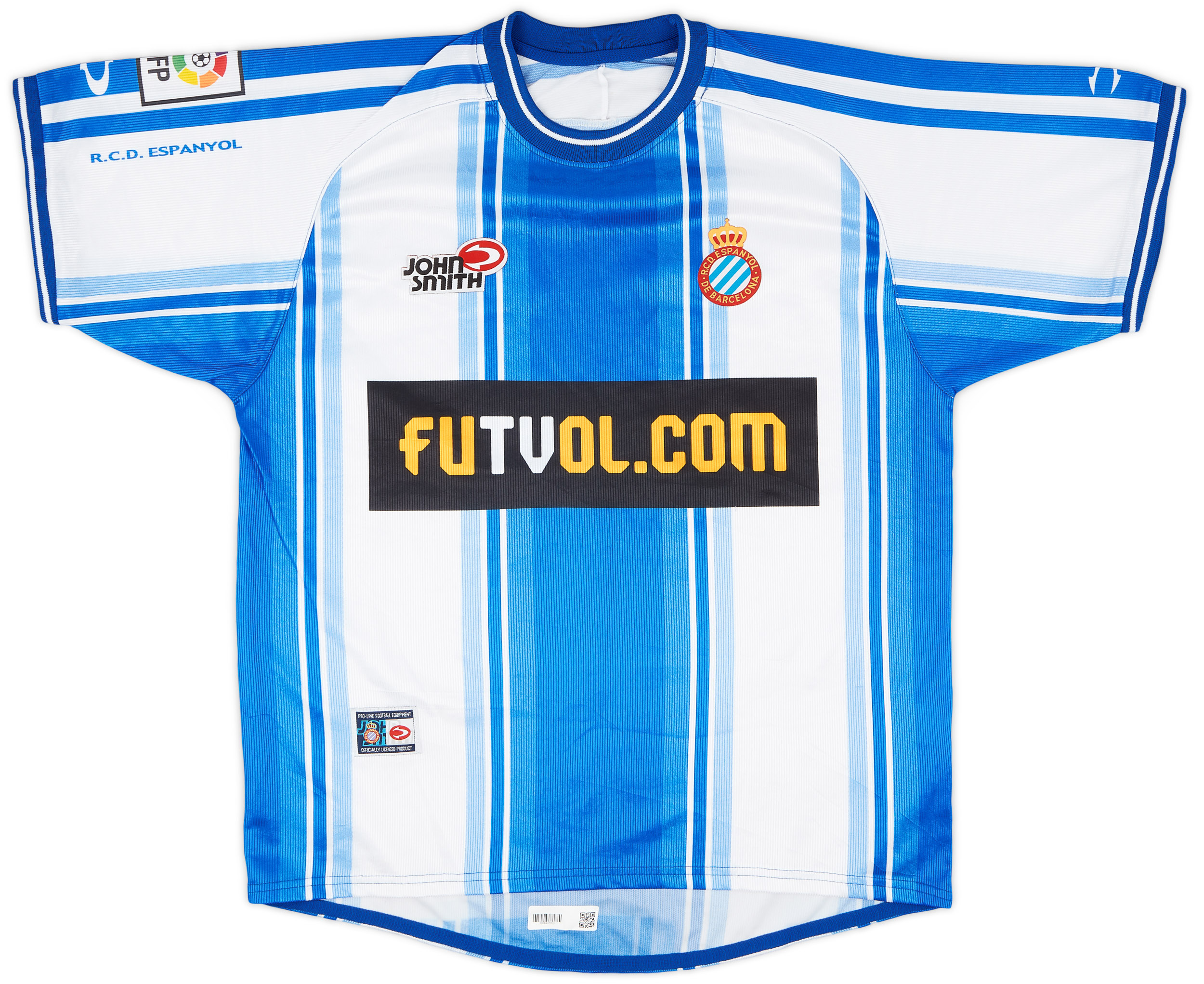 2001-02 Espanyol Home Shirt - 9/10 - ()