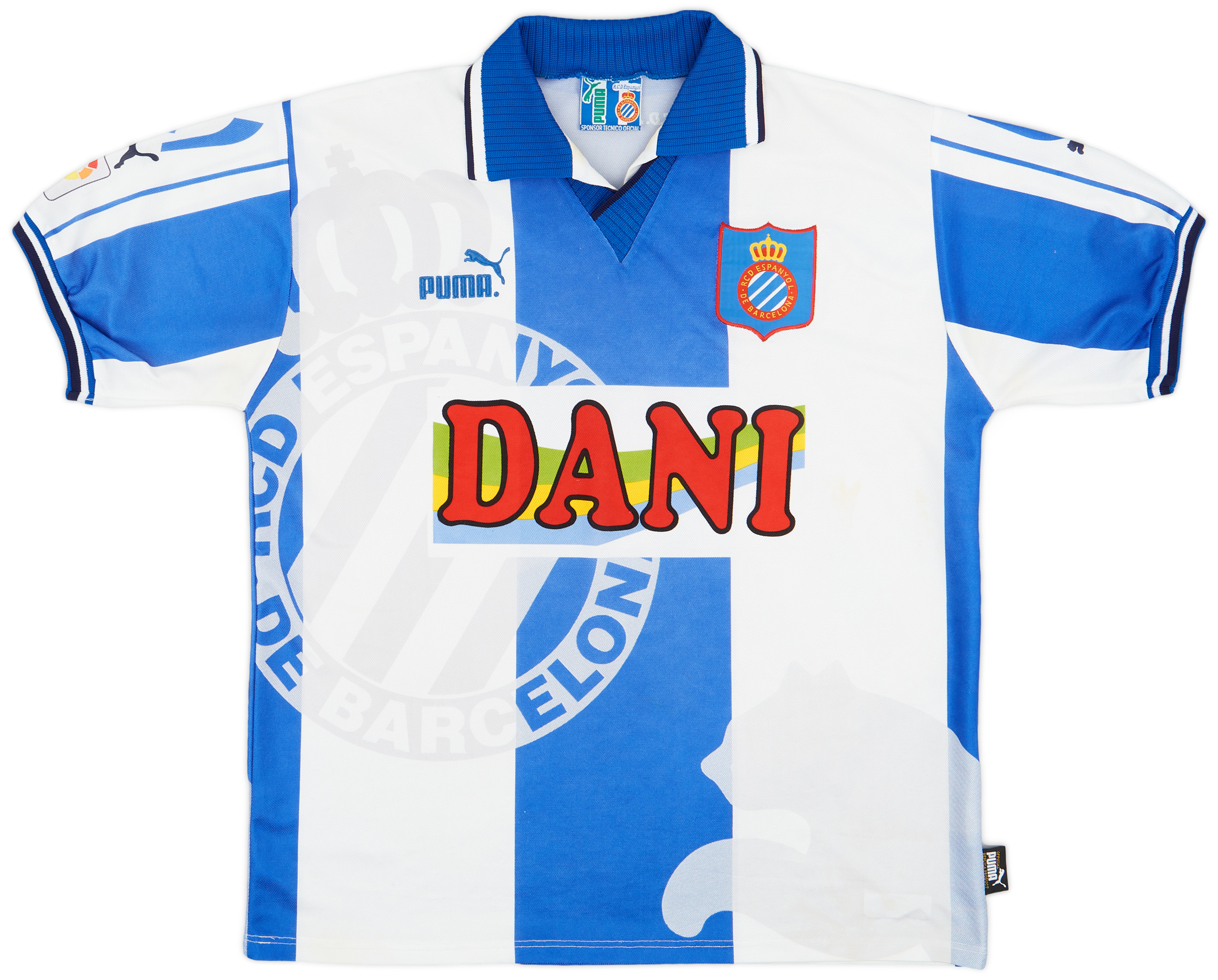 1997-98 Espanyol Home Shirt - 9/10 - ()
