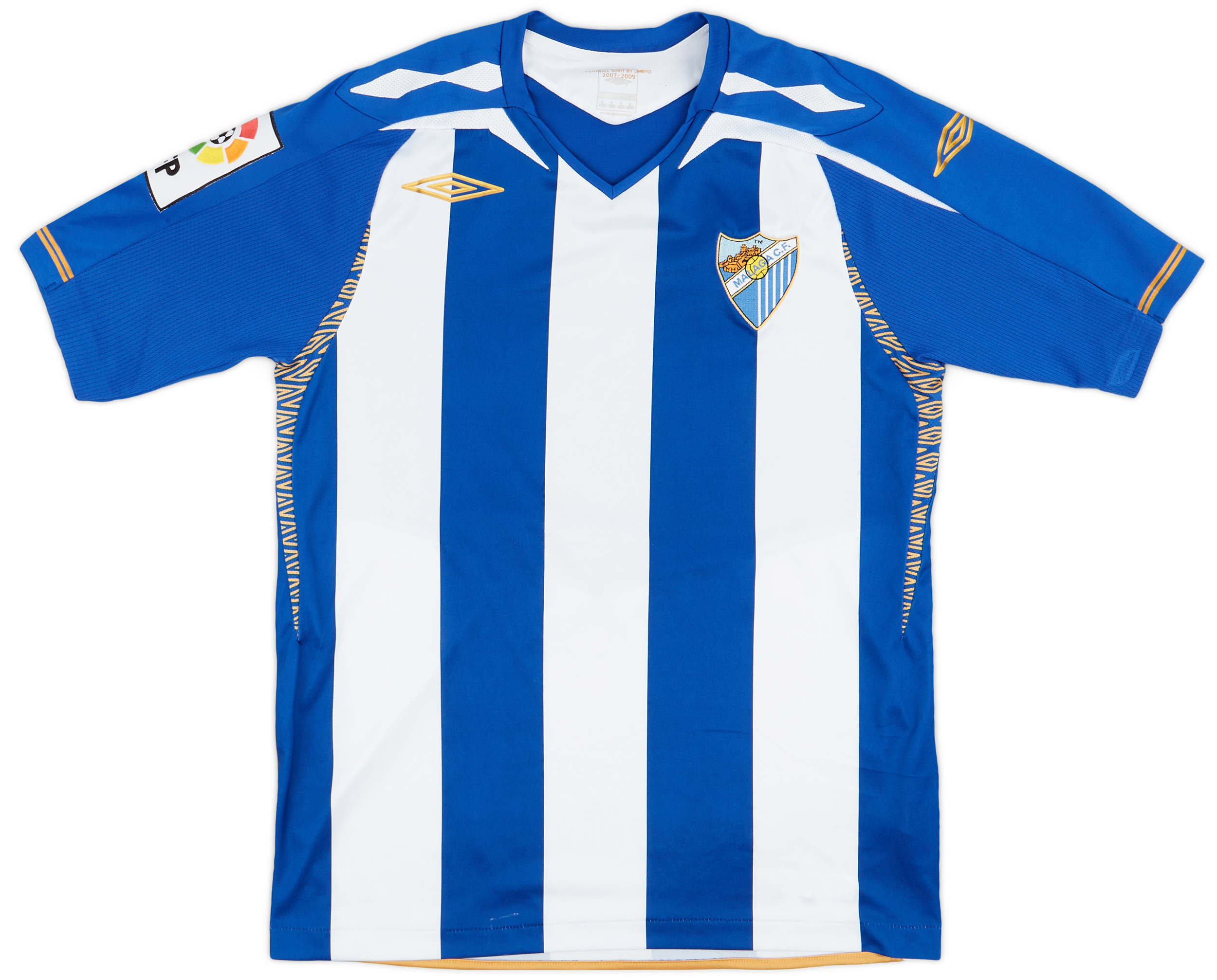 2007-09 Malaga Home Shirt - 8/10 - ()